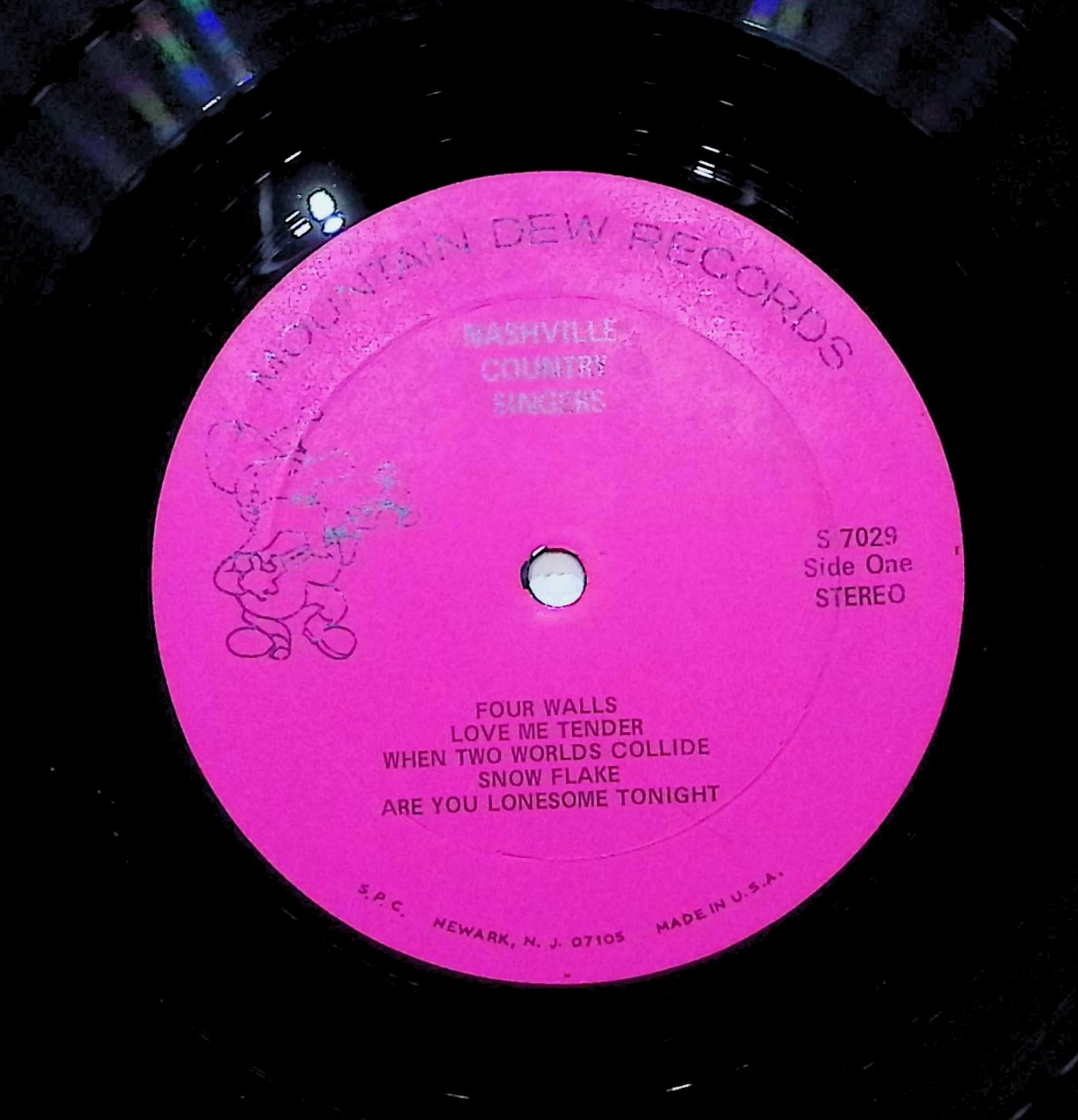 Nashville Country Singers Hits Of Elvis Presley / Hits Of Jim Reeves 12" LP 1969 S 7029 Rock — image 4
