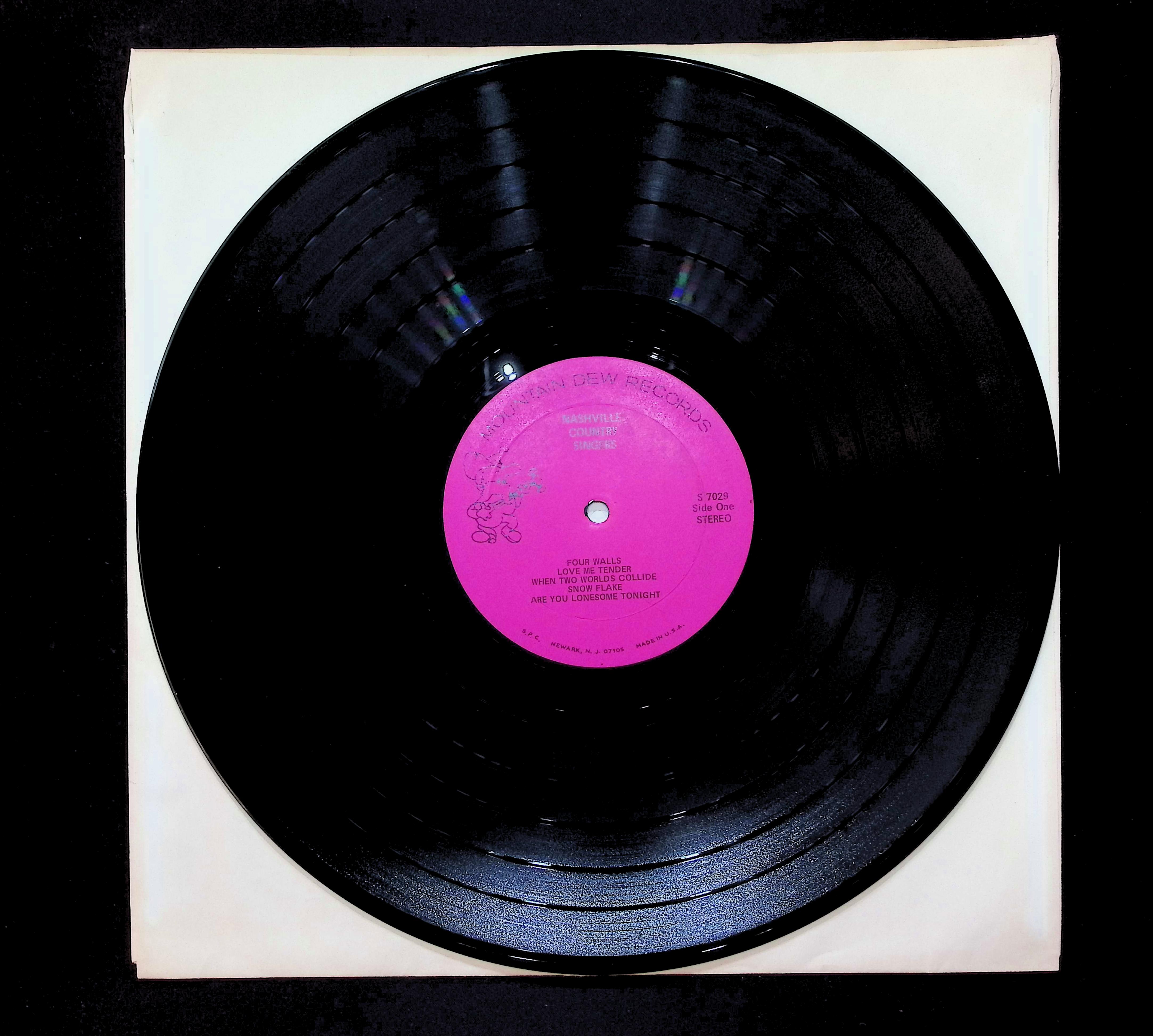 Nashville Country Singers Hits Of Elvis Presley / Hits Of Jim Reeves 12" LP 1969 S 7029 Rock — image 5