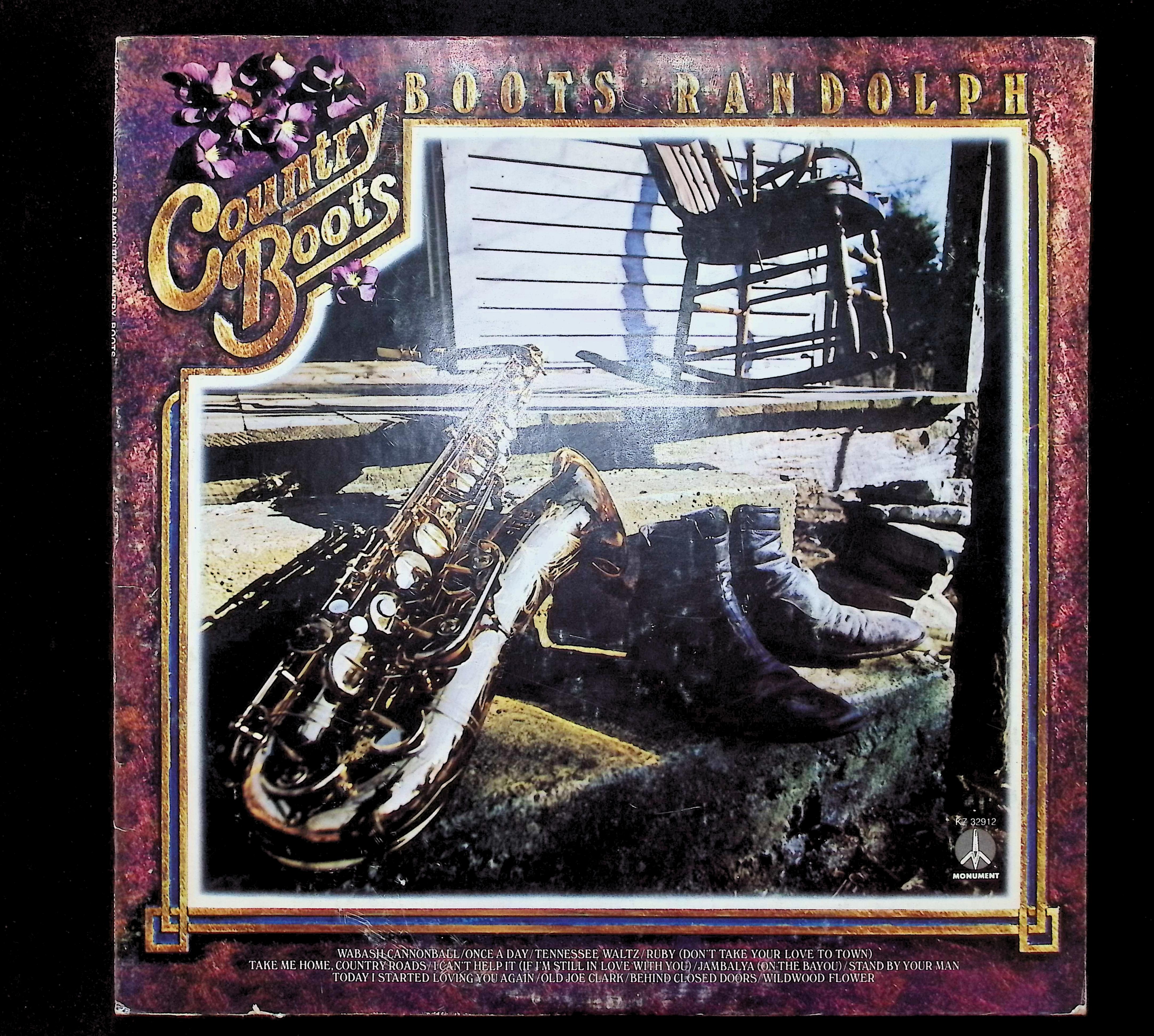 Boots Randolph Country Boots 12" LP 1974 KZ 32912 Jazz
