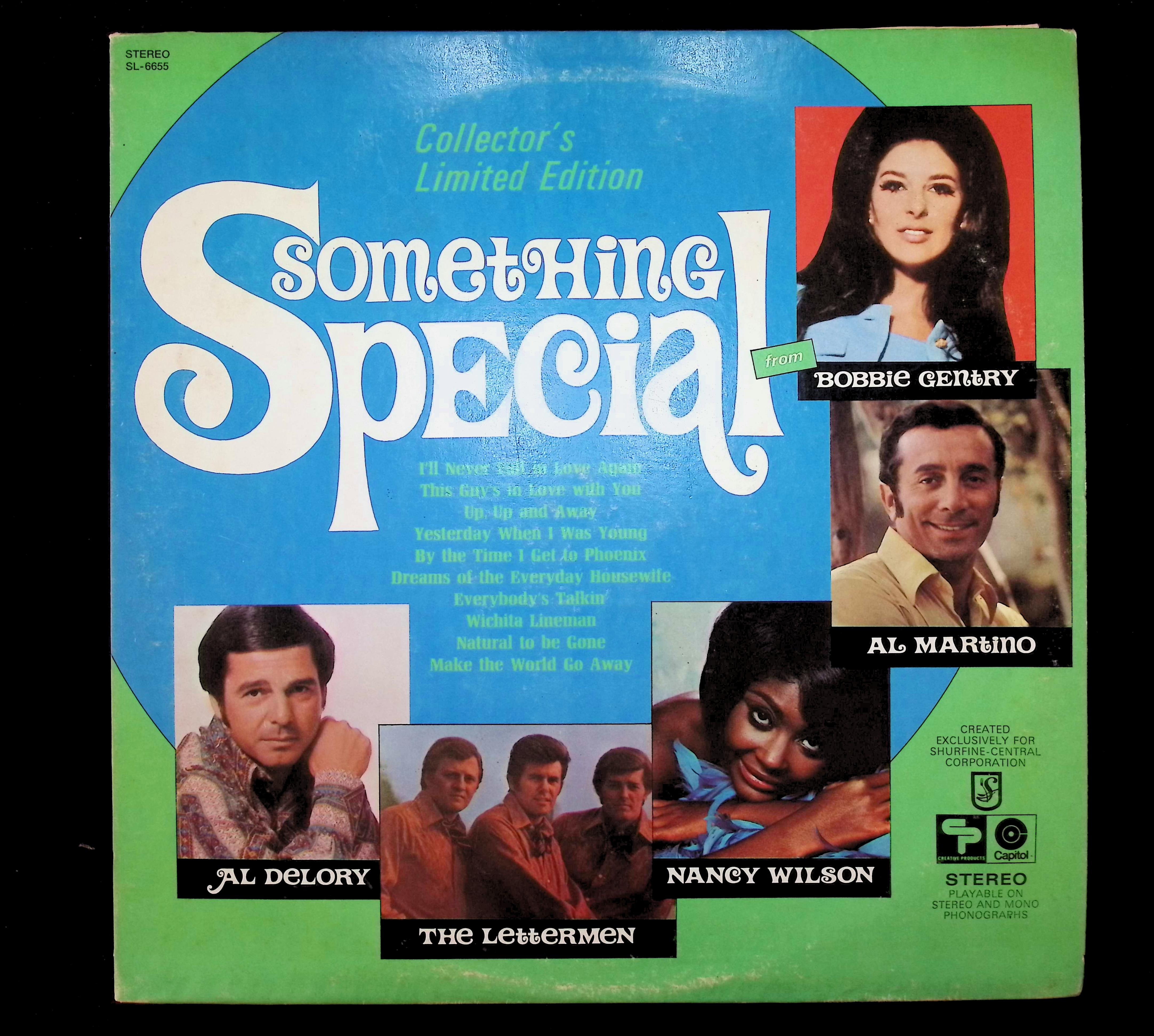 Various Something Special 12" LP Unknown Era SL-6655 Pop