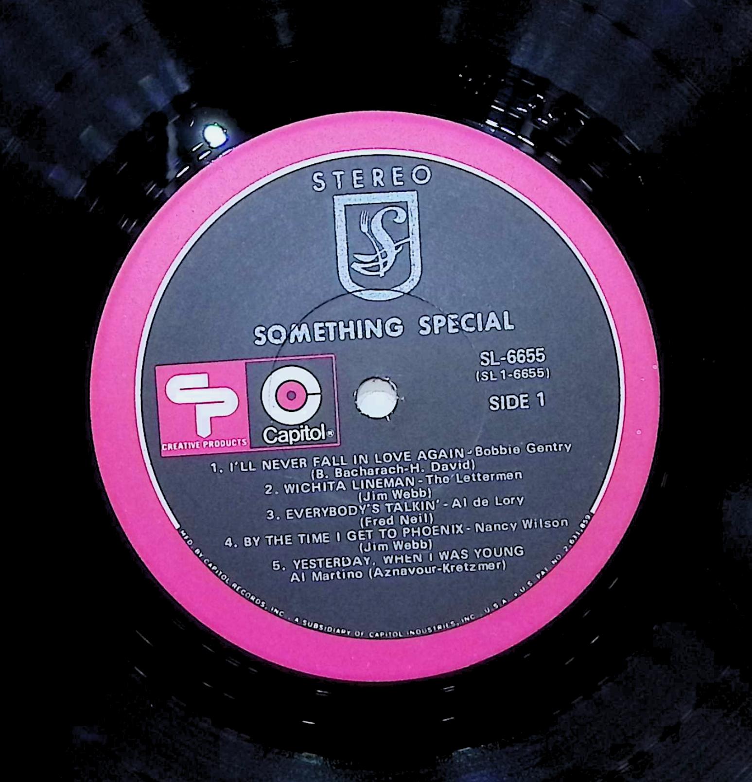 Various Something Special 12" LP Unknown Era SL-6655 Pop — image 2