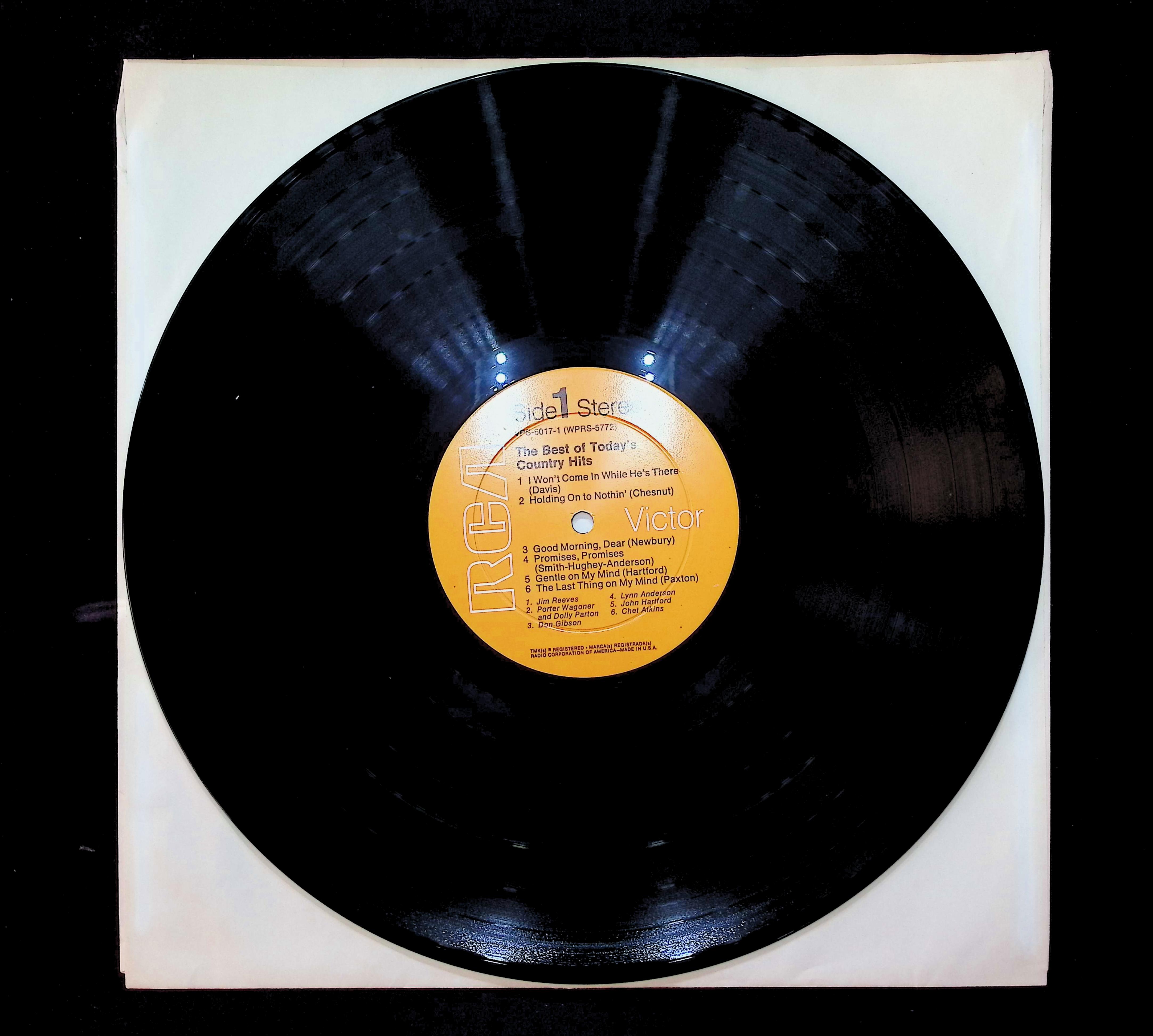 Various The Best Of Today's Country Hits 12" LP 1969 VPS-6017 Folk, World, & Country — image 3