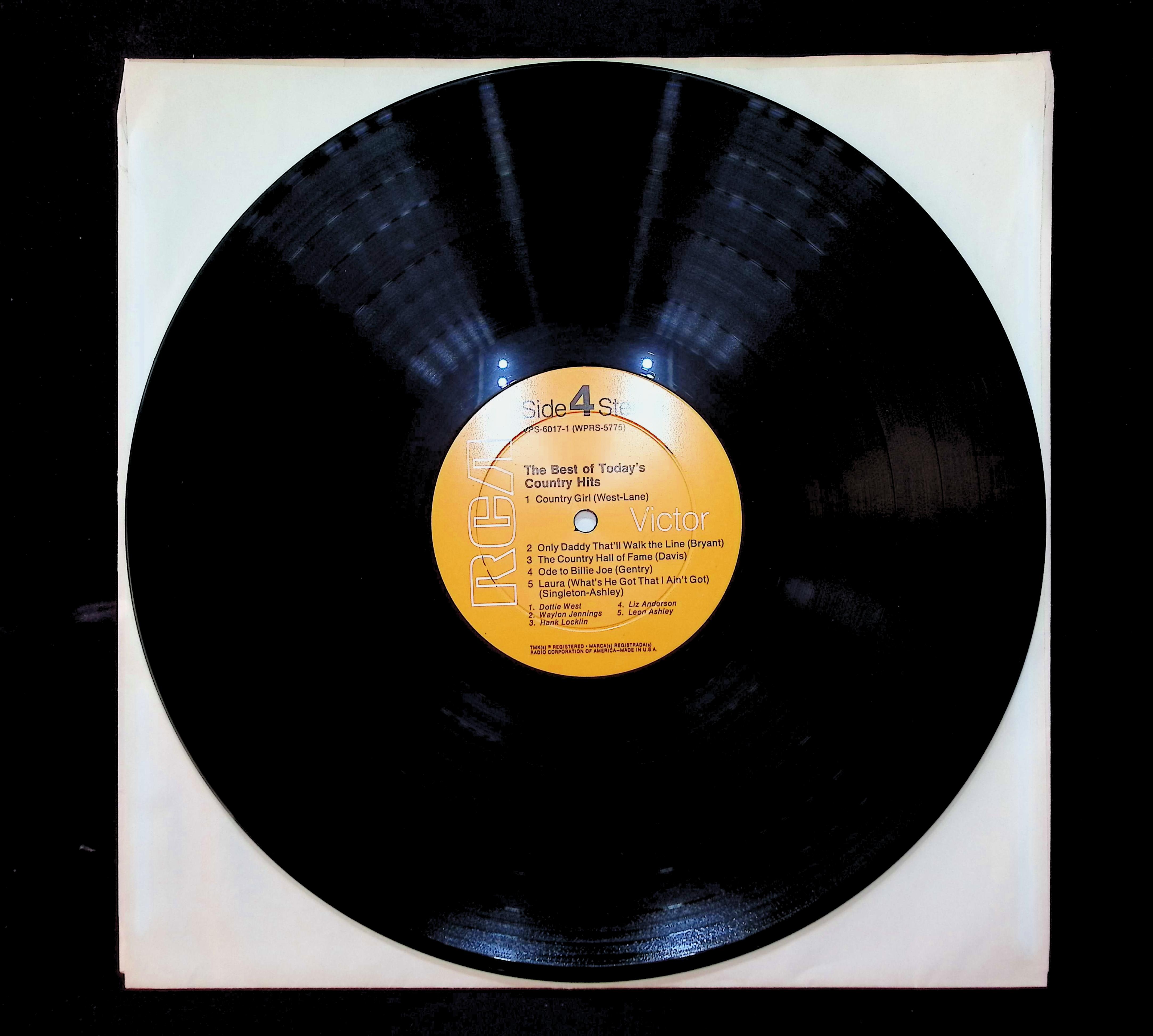 Various The Best Of Today's Country Hits 12" LP 1969 VPS-6017 Folk, World, & Country — image 5