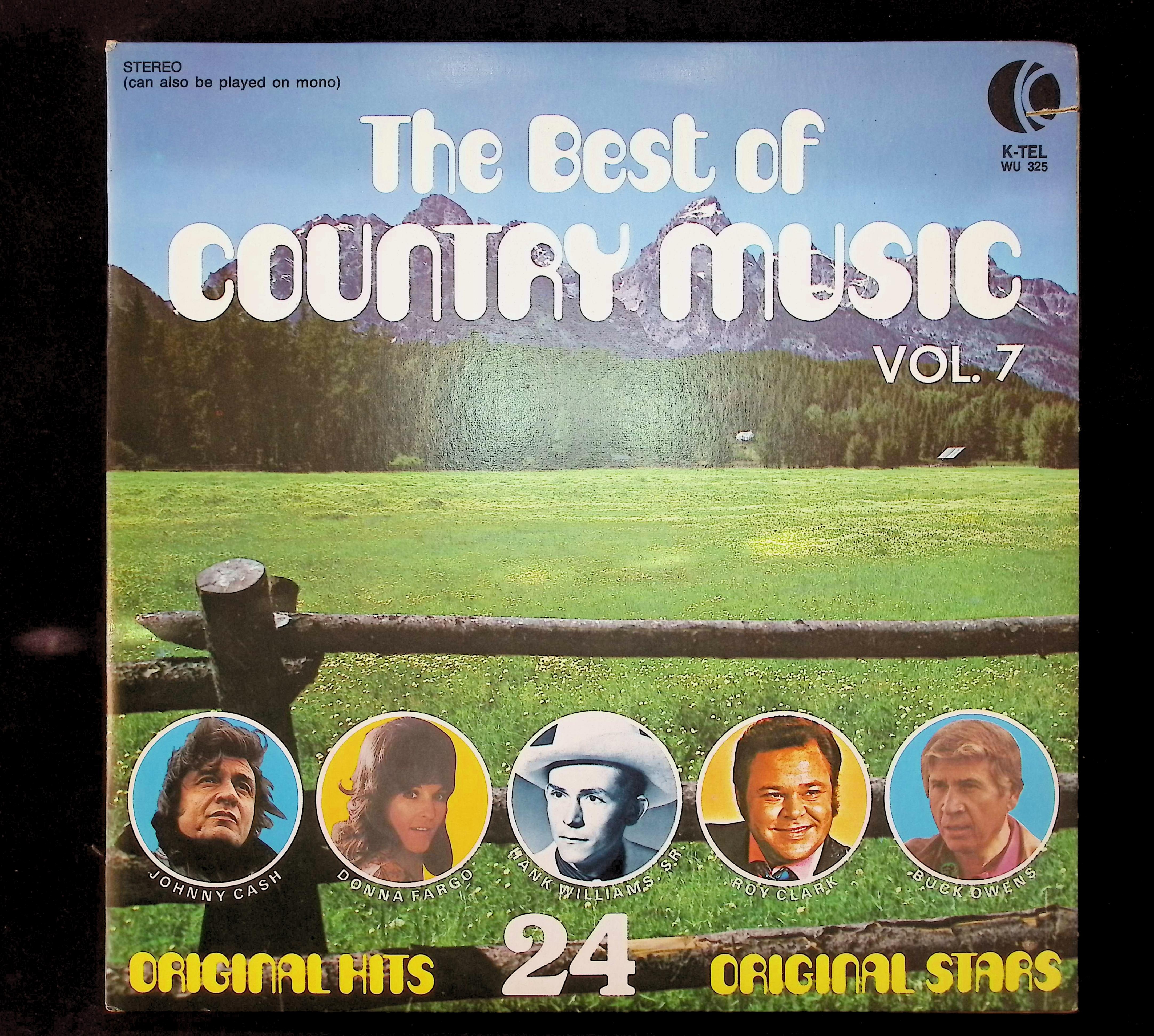 Various The Best Of Country Music Vol. 7 12" LP 1973 WU 325 Folk, World, & Country