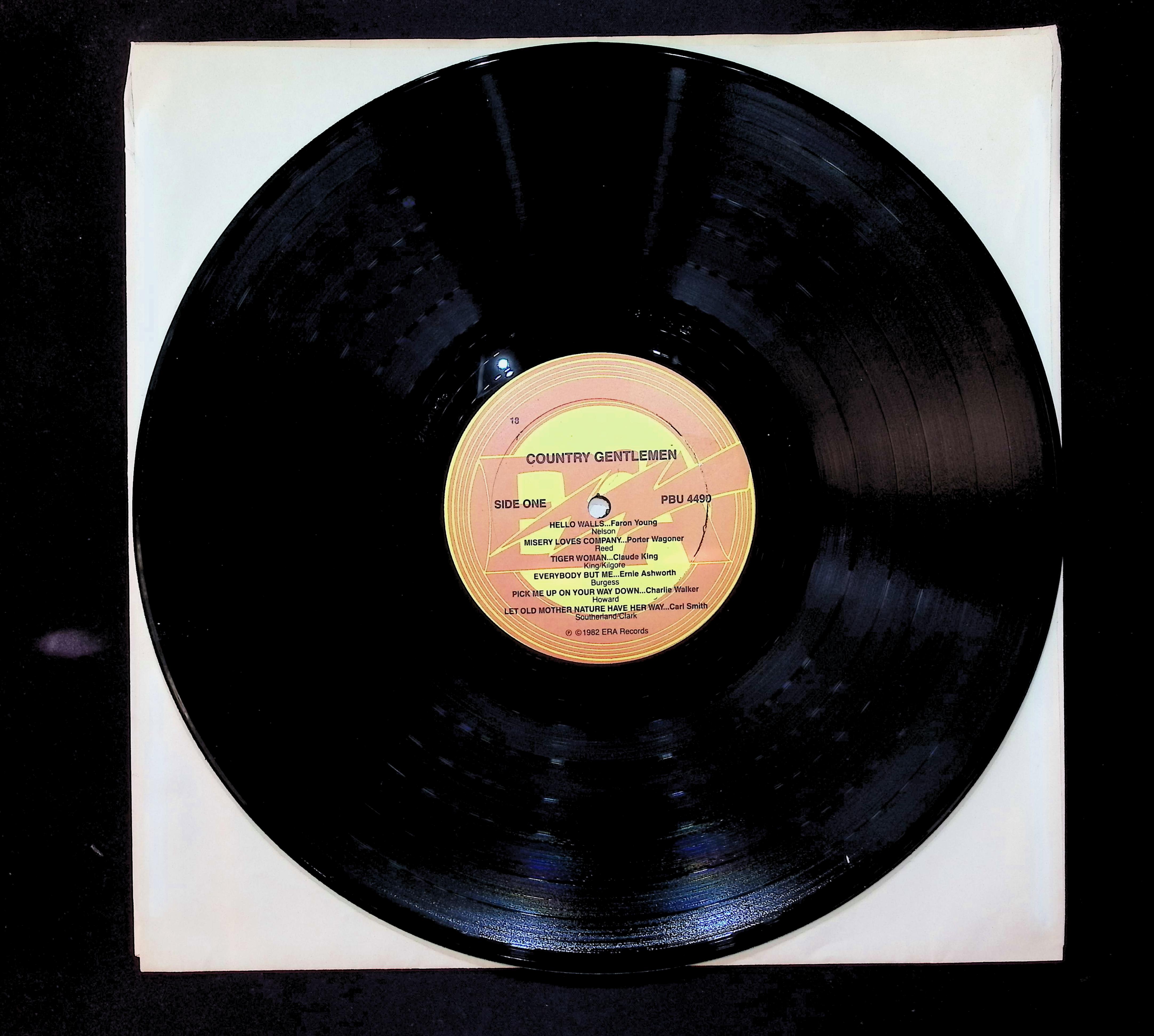 Various Country Gentlemen 12" LP 1982 PBU 4490 Folk, World, & Country — image 3