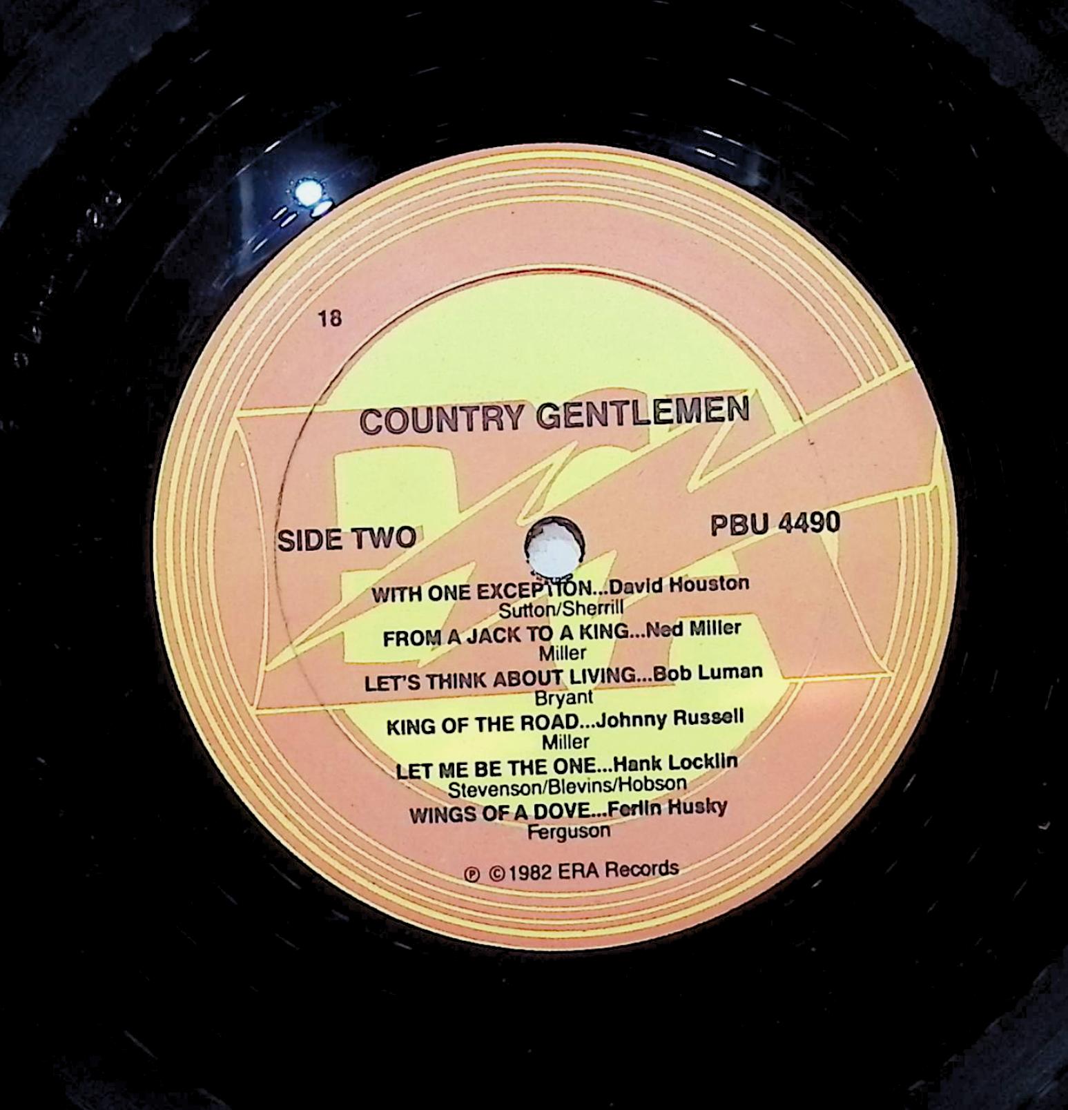Various Country Gentlemen 12" LP 1982 PBU 4490 Folk, World, & Country — image 4