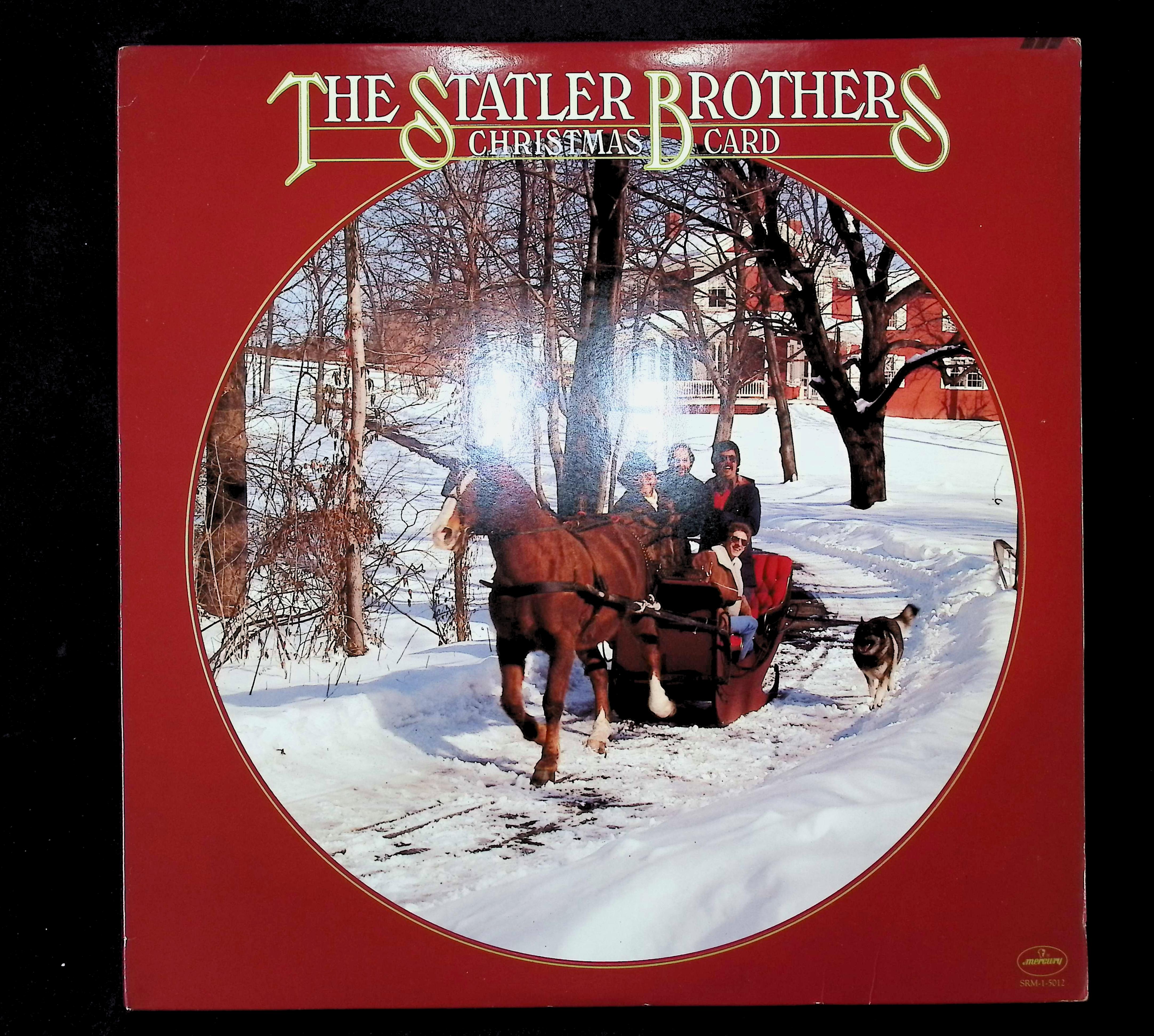The Statler Brothers The Statler Brothers Christmas Card 12" LP 1978 SRM-1-5012 Folk, World, & Country