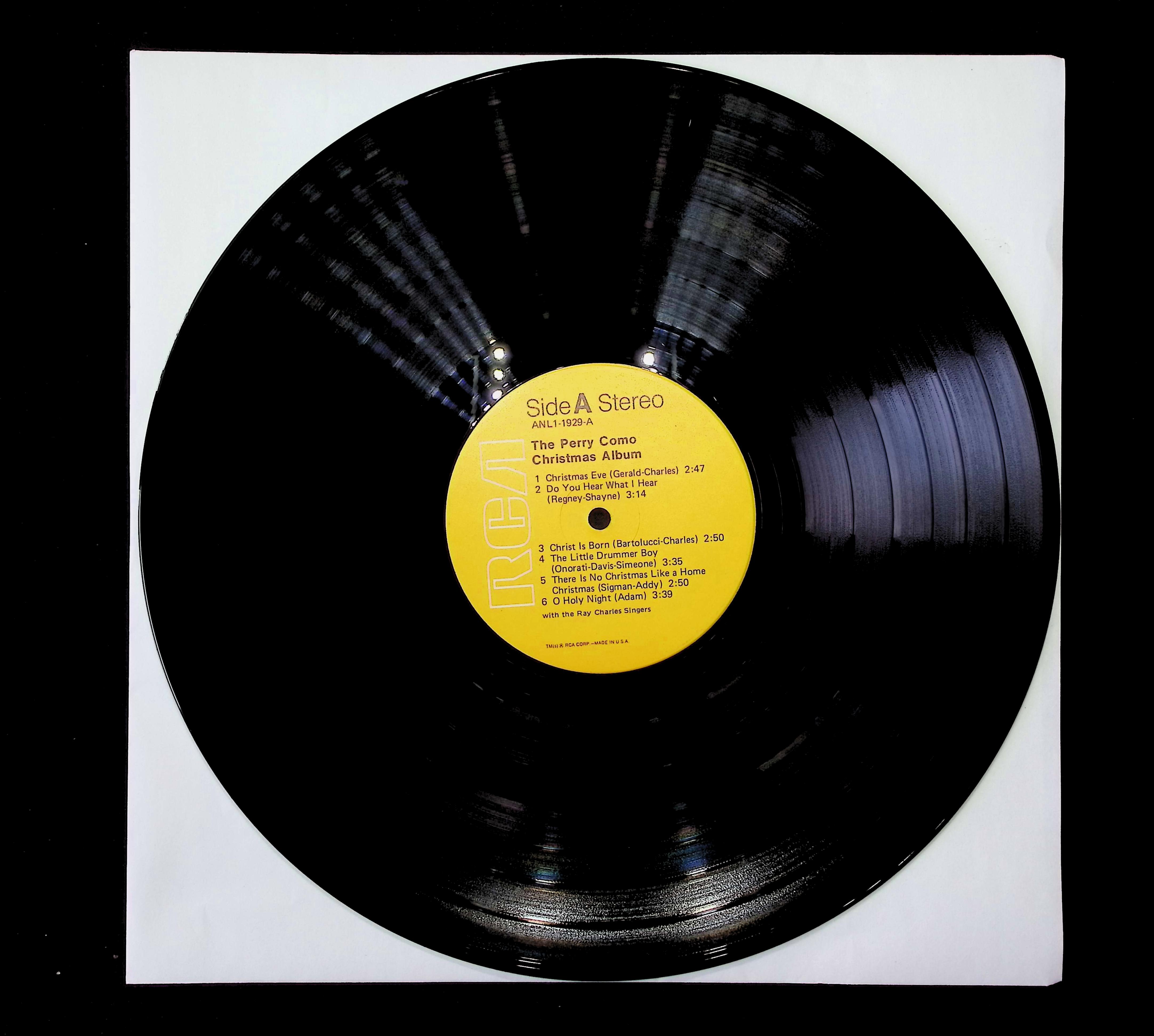 Perry Como The Perry Como Christmas Album 12" LP 1976 ANL1-1929 Pop — image 3