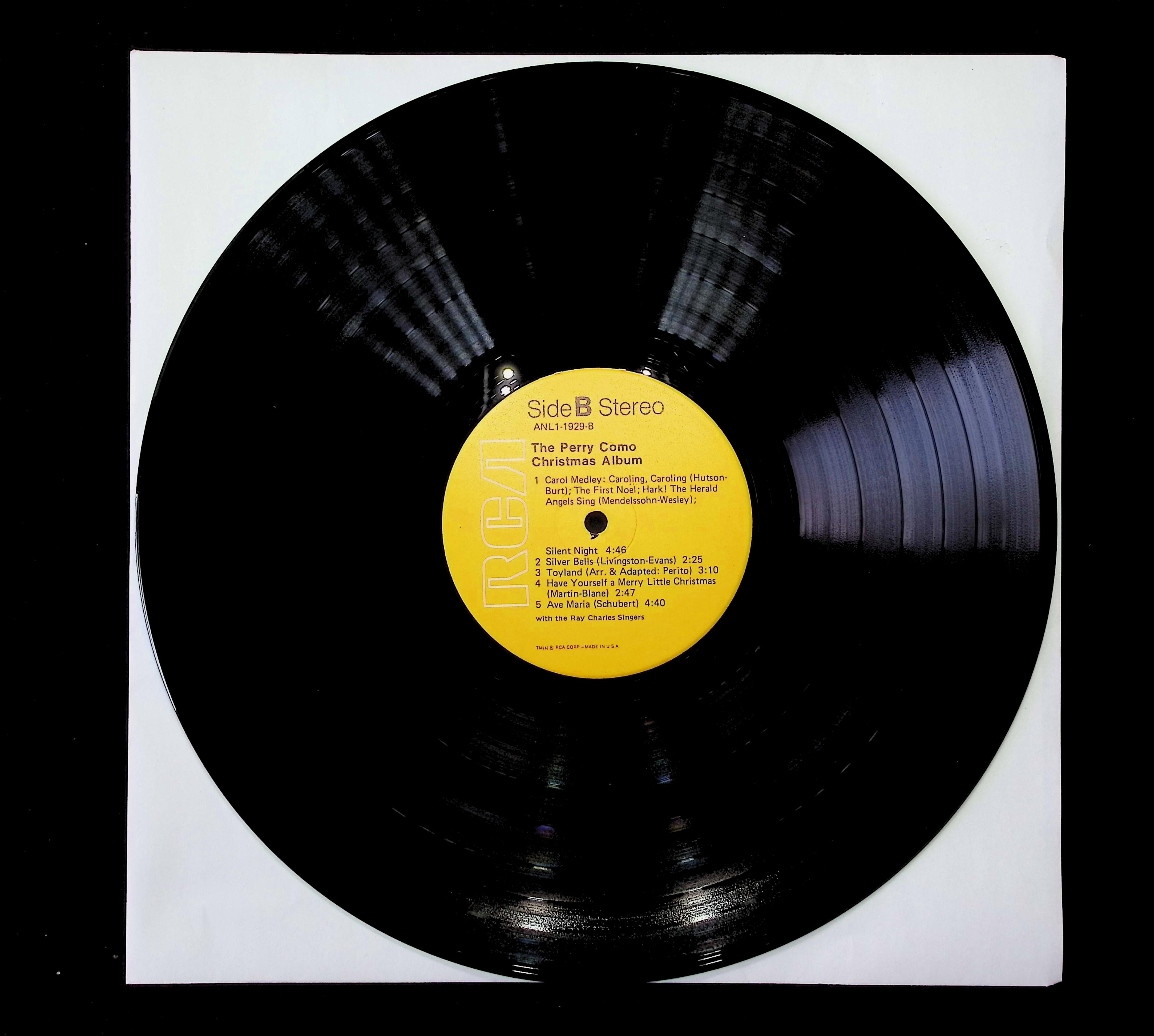Perry Como The Perry Como Christmas Album 12" LP 1976 ANL1-1929 Pop — image 5