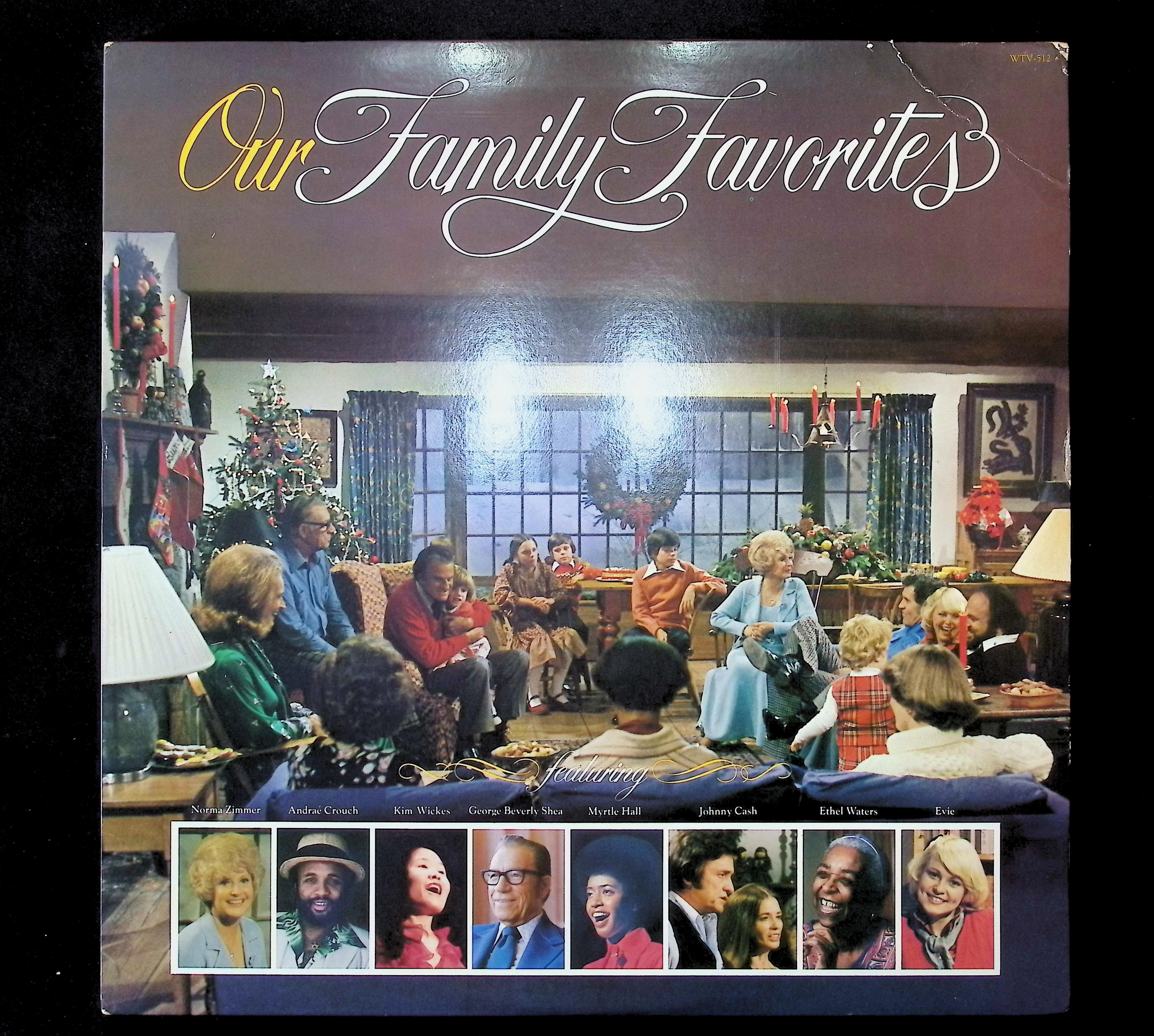 Various Our Family Favorites 12" LP 1978 WTV-512 Funk / Soul