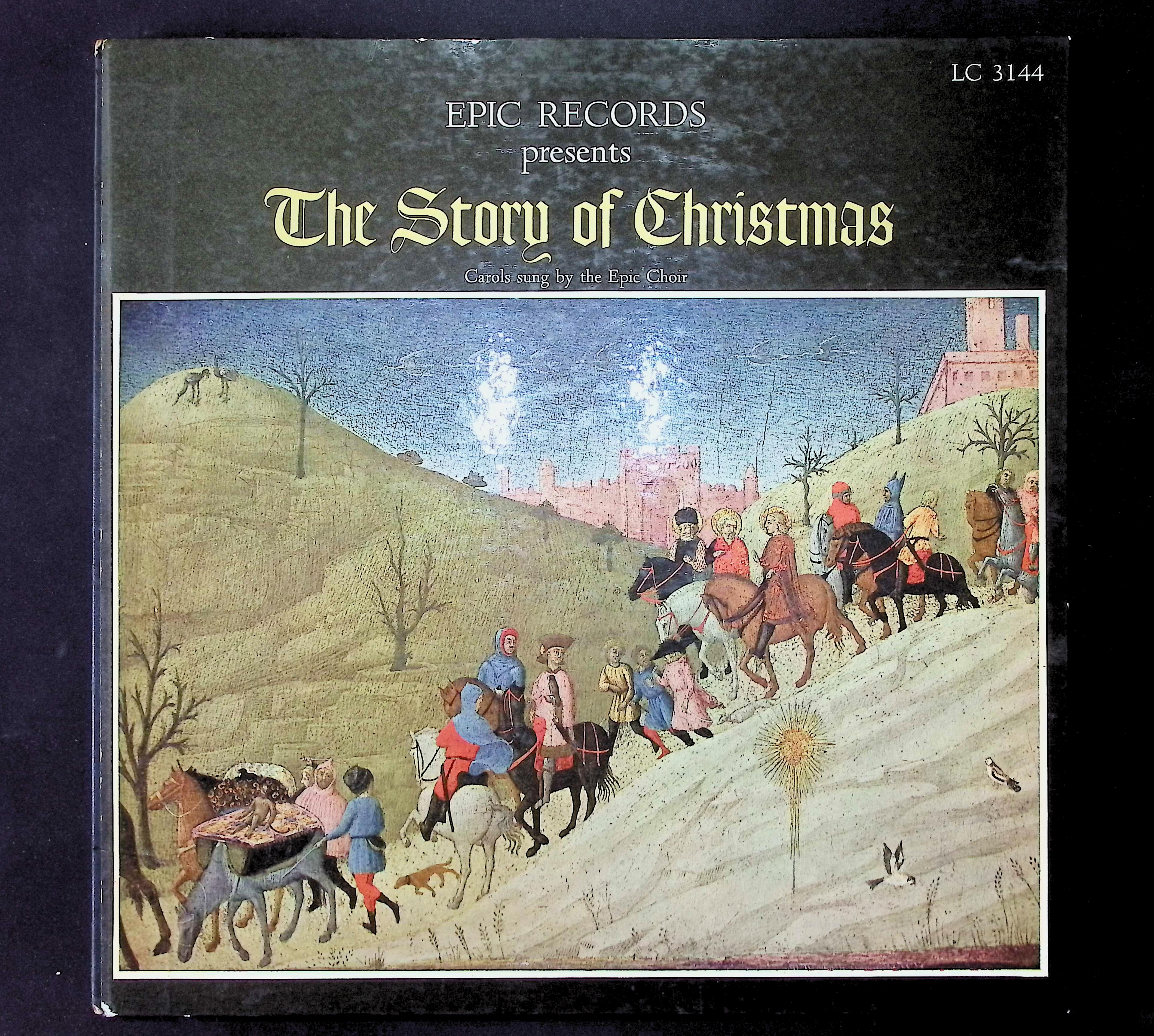 The Epic Choir The Story Of Christmas 12" LP 1955 LC 3144 Classical