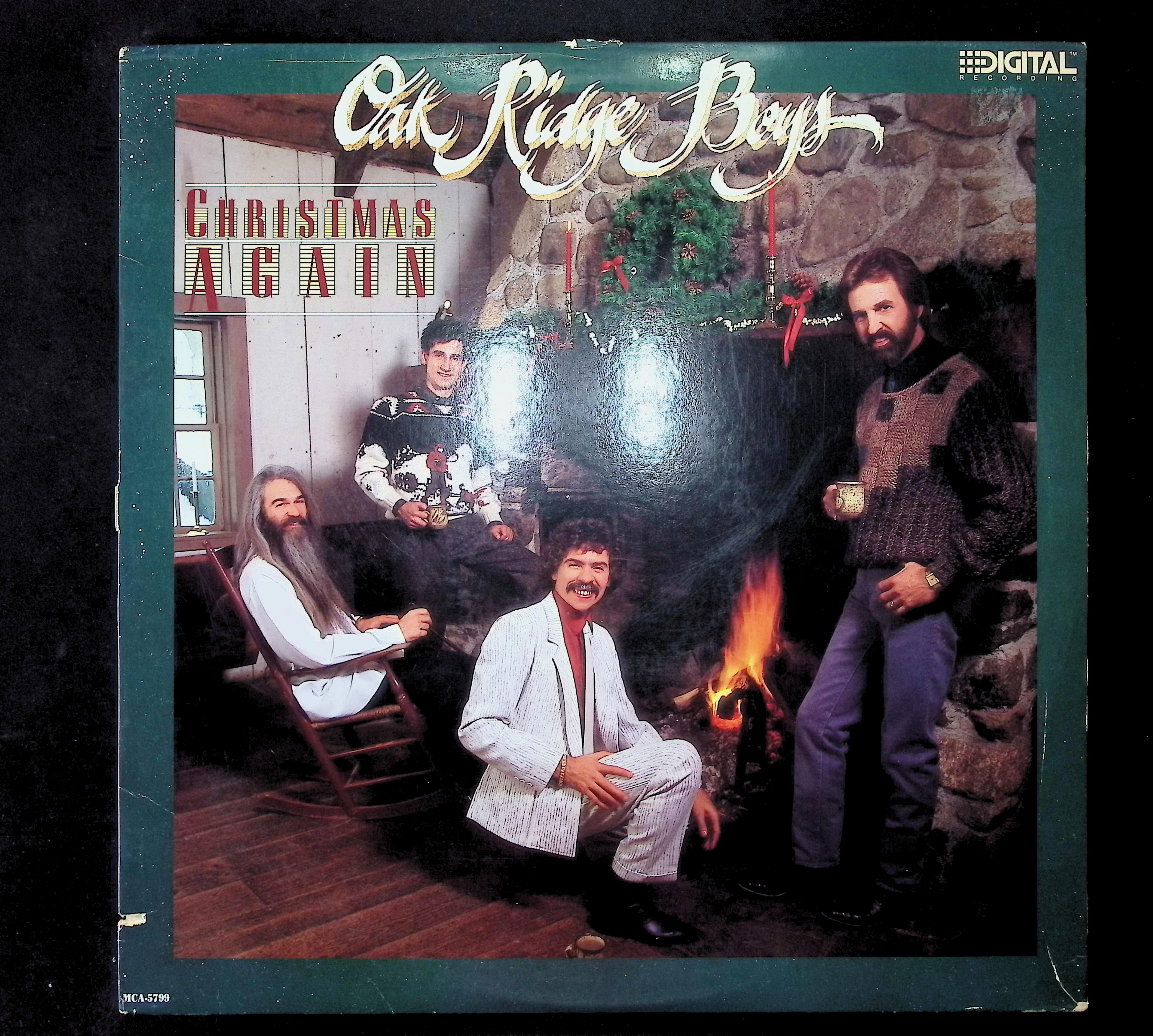 The Oak Ridge Boys Christmas Again 12" LP 1986 MCA-5799 Folk, World, & Country