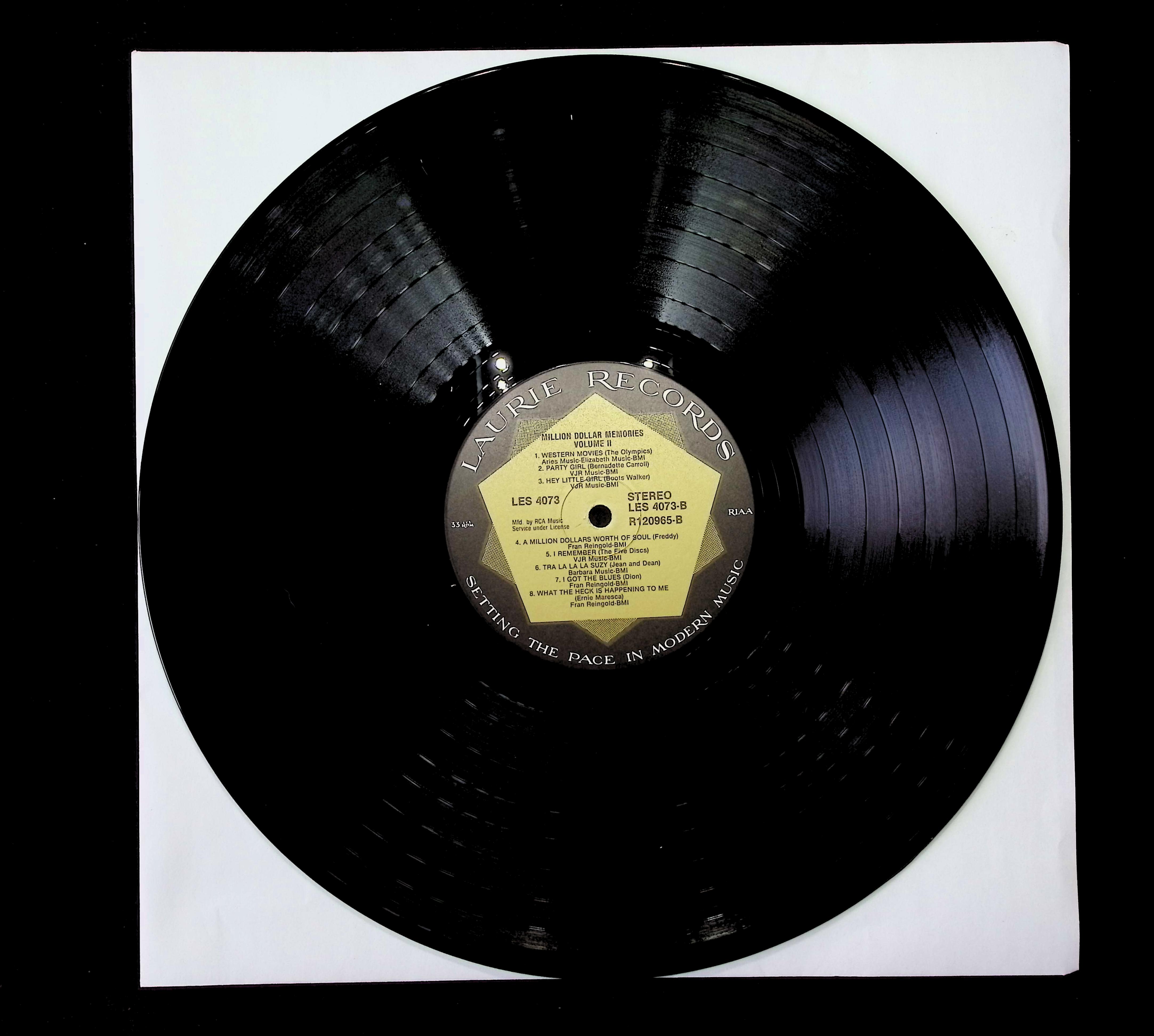 Various Million Dollar Memories-Volume 2 12" LP 1985 LES 4073 Rock — image 3