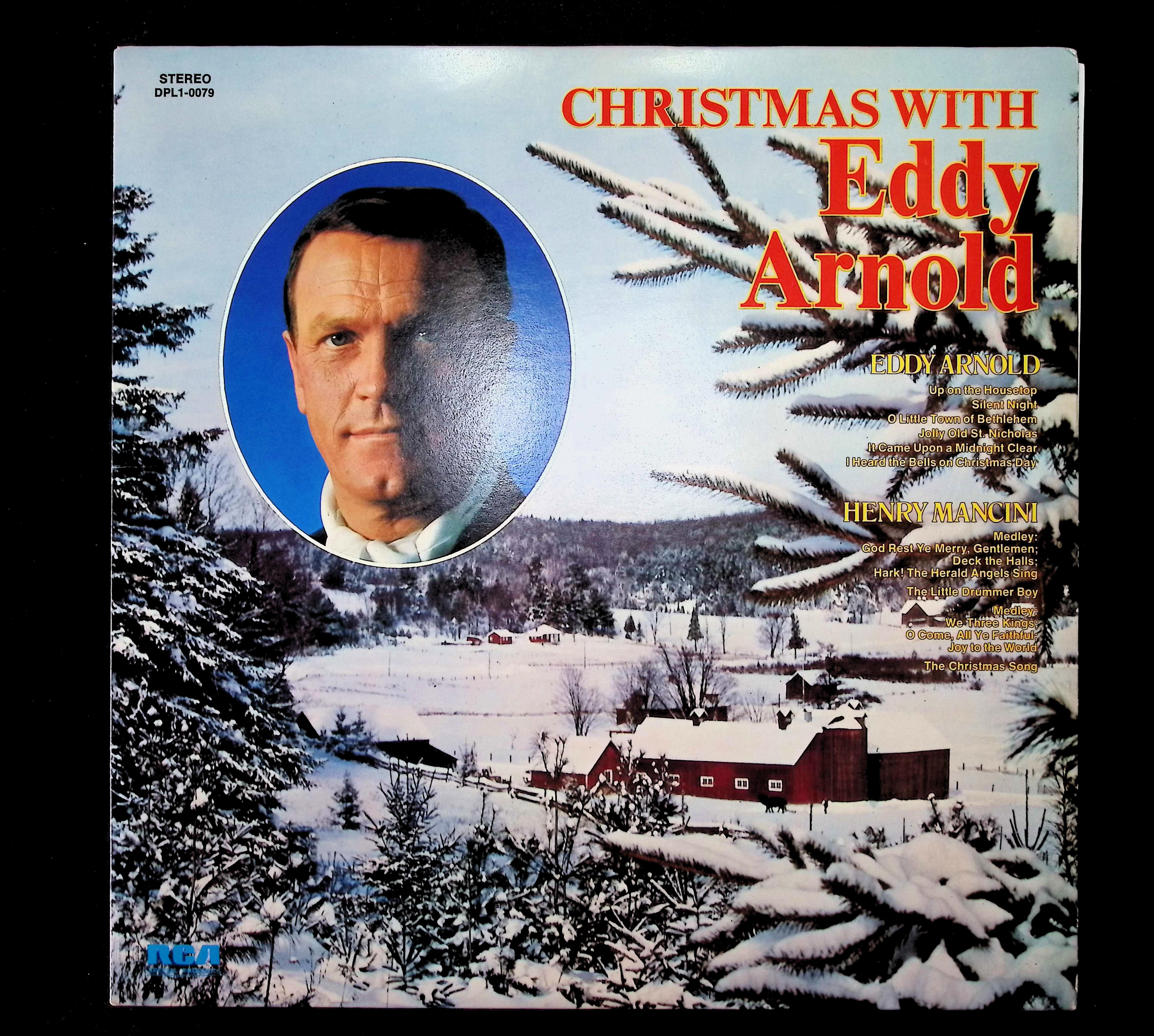 Eddy Arnold Henry Mancini Christmas With Eddy Arnold Christmas With Henry Mancini 12" LP 1974 DPL1-0079 Pop