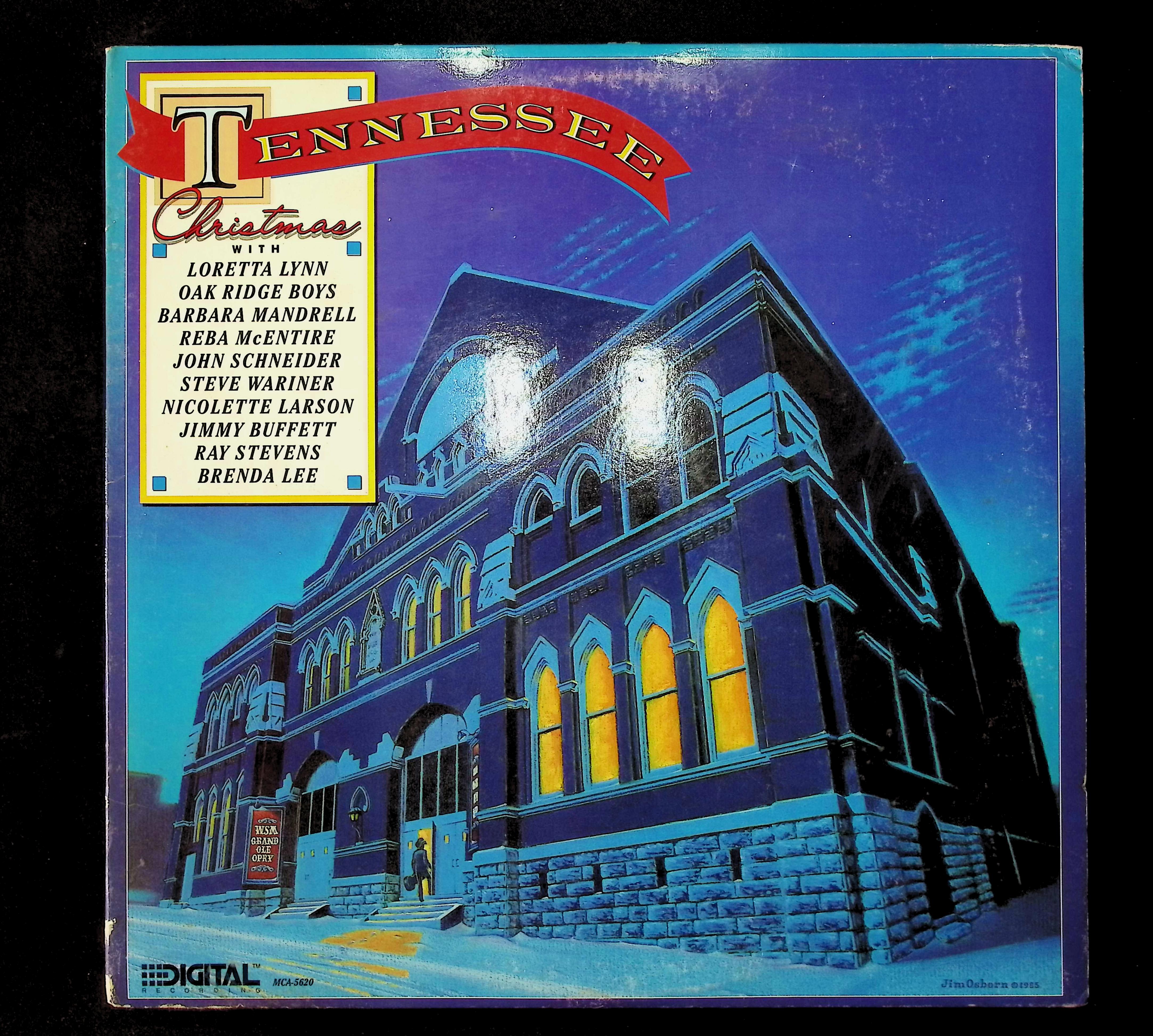 Various Tennessee Christmas 12" LP 1985 MCA-5620 Folk, World, & Country