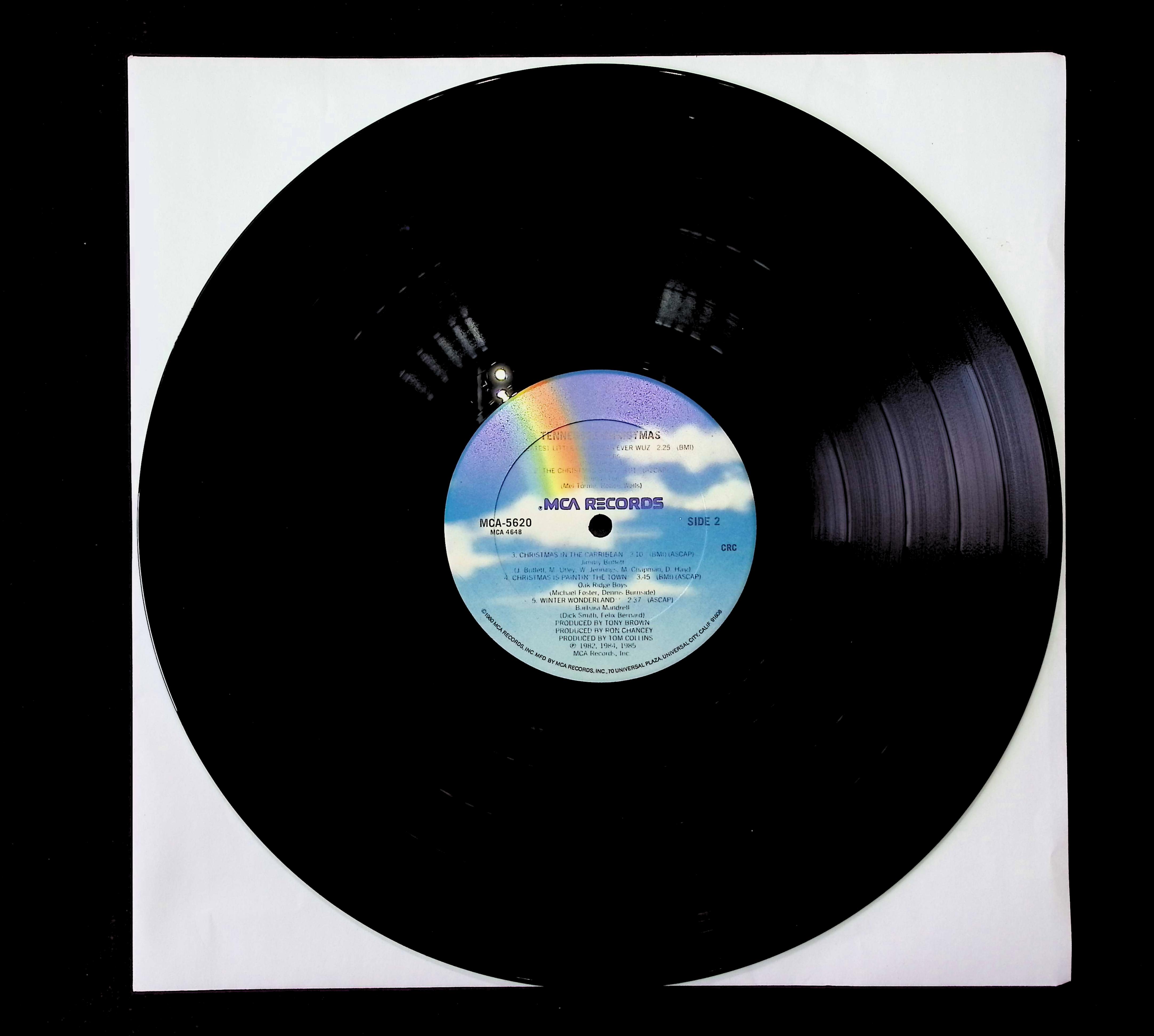 Various Tennessee Christmas 12" LP 1985 MCA-5620 Folk, World, & Country — image 3