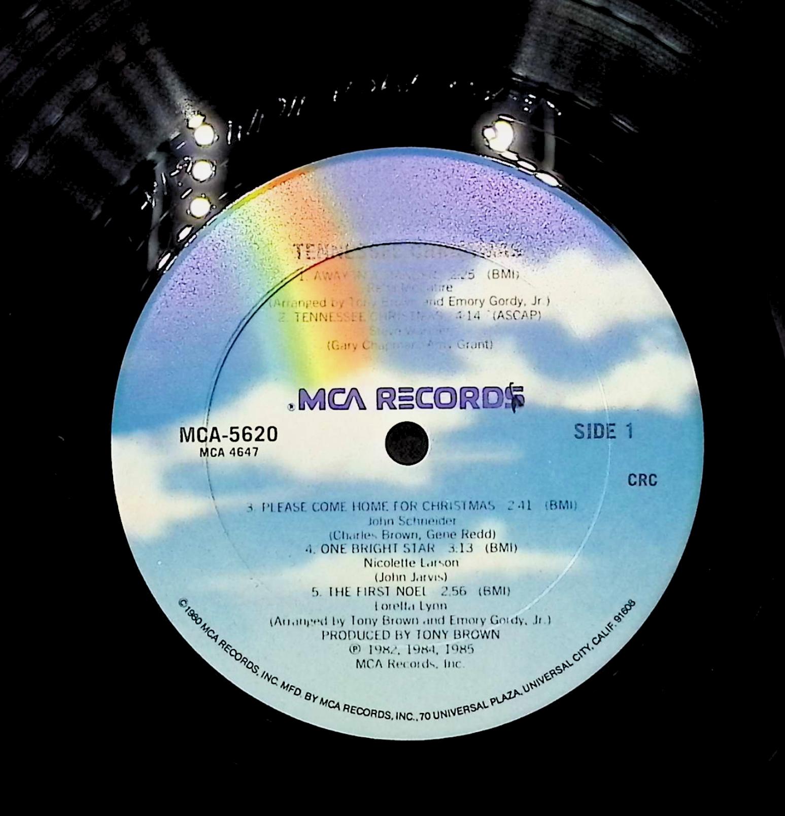 Various Tennessee Christmas 12" LP 1985 MCA-5620 Folk, World, & Country — image 4