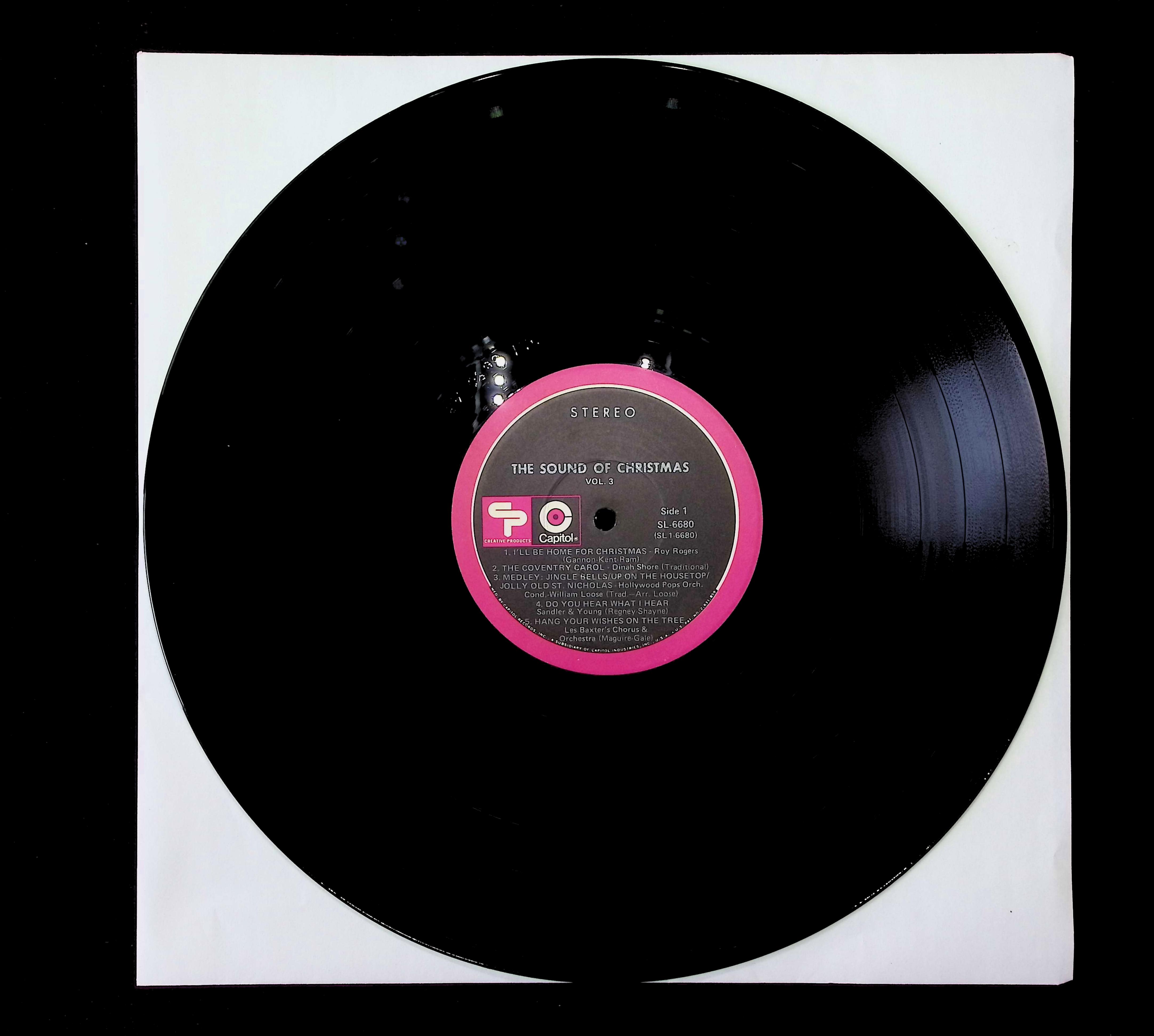 Various The Sound Of Christmas, Volume 3 12" LP 0 SL-6680 Jazz — image 3