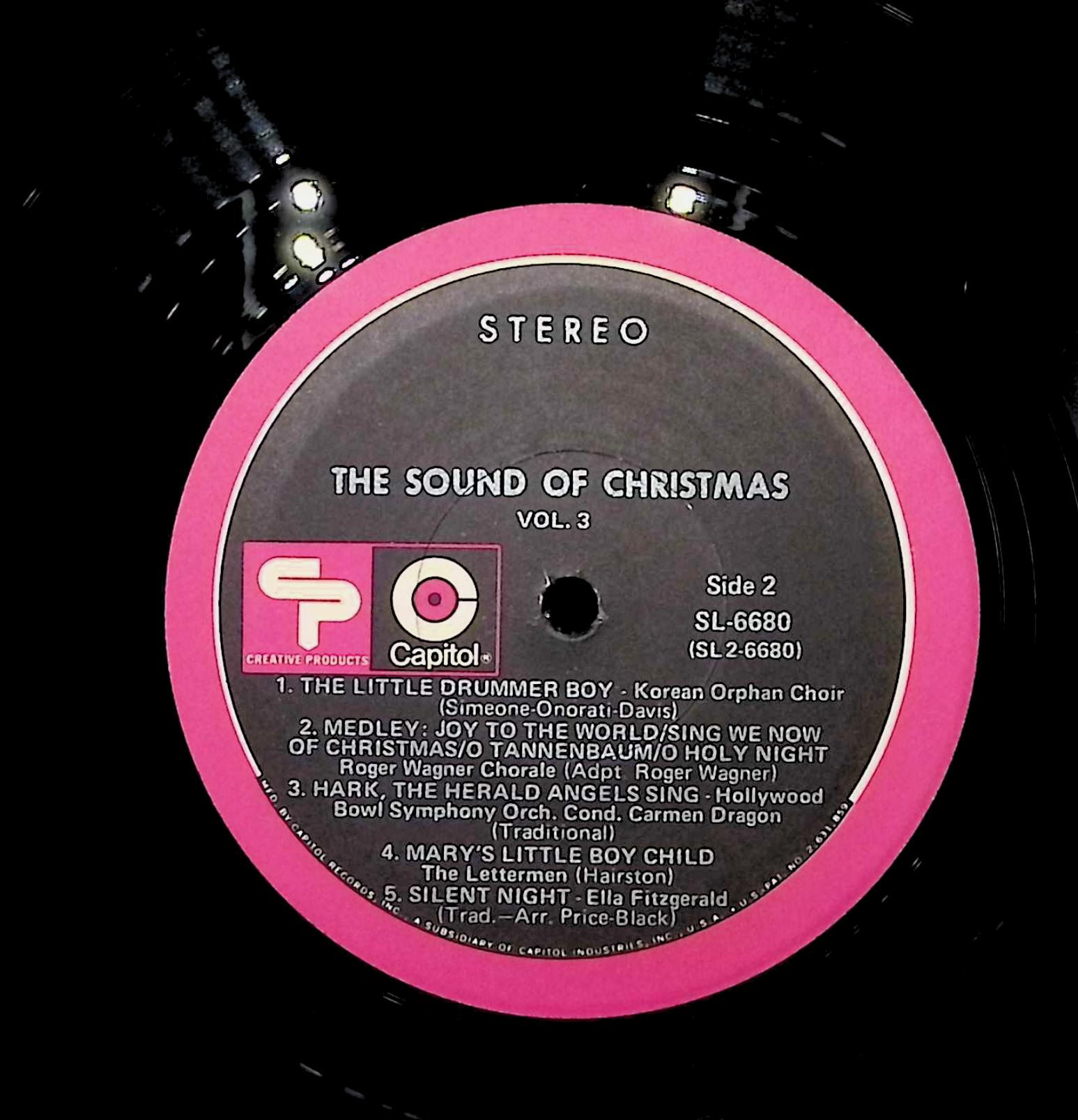 Various The Sound Of Christmas, Volume 3 12" LP 0 SL-6680 Jazz — image 4