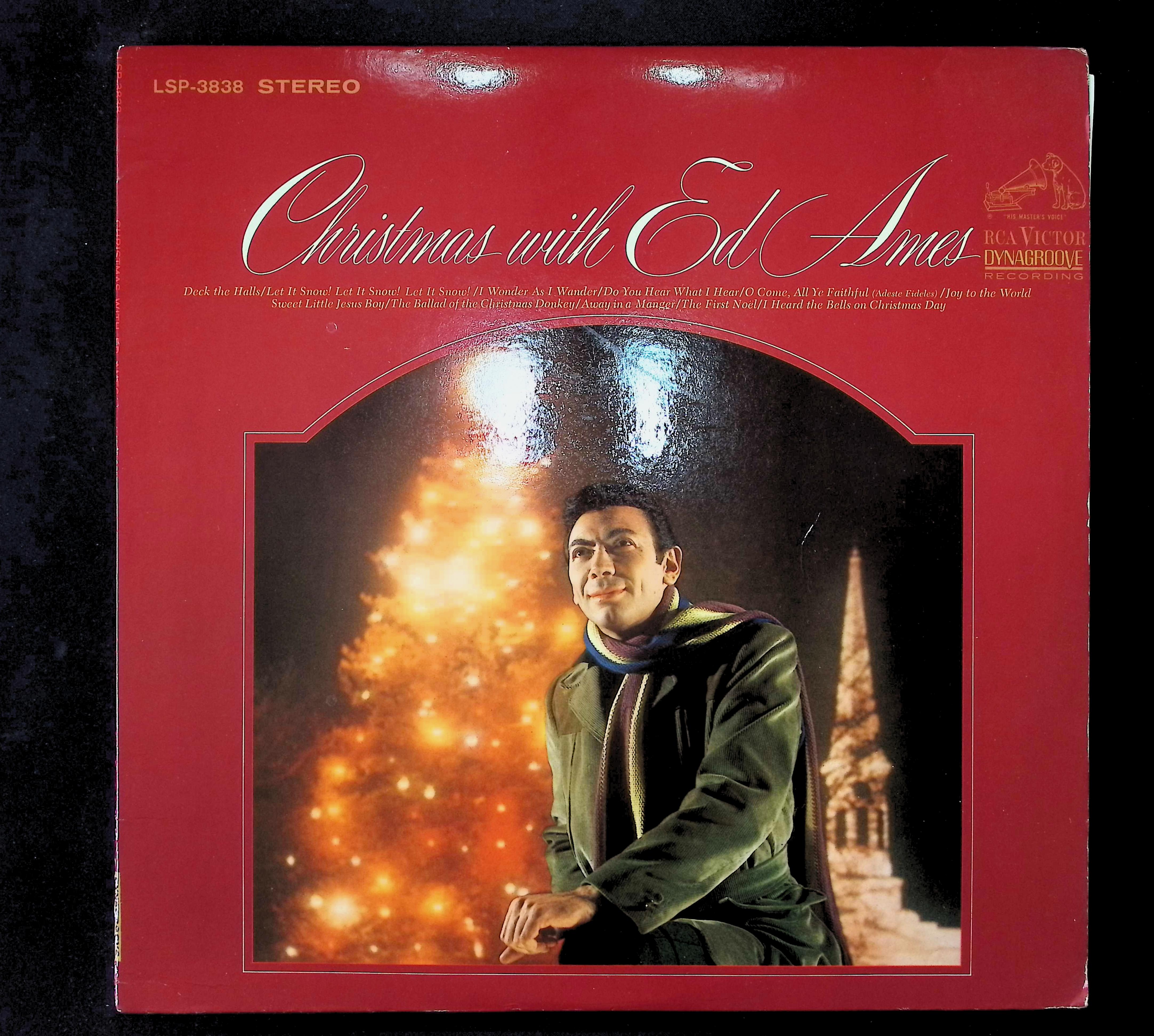 Ed Ames Christmas With Ed Ames 12" LP 1967 LSP-3838 Pop