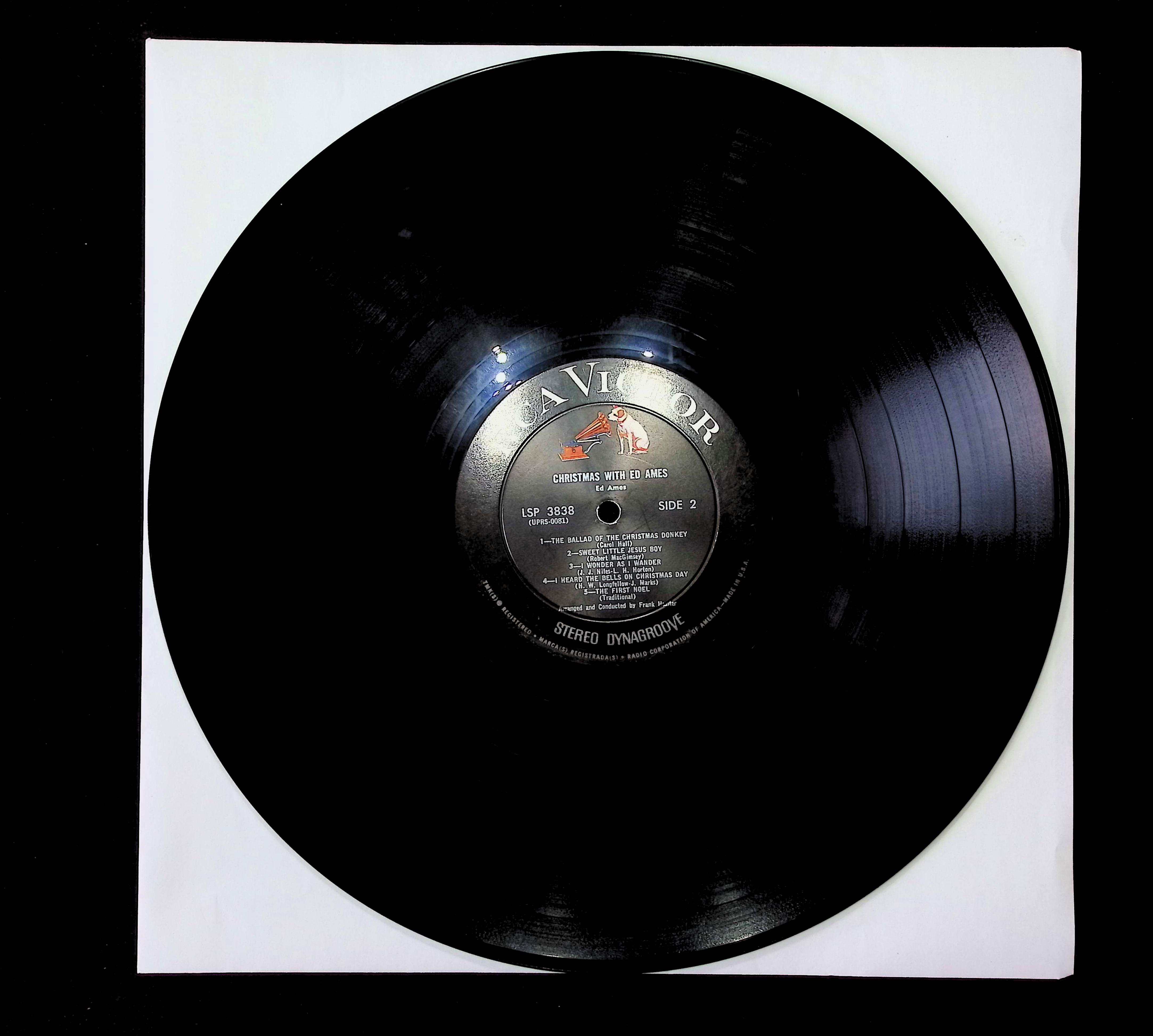 Ed Ames Christmas With Ed Ames 12" LP 1967 LSP-3838 Pop — image 5