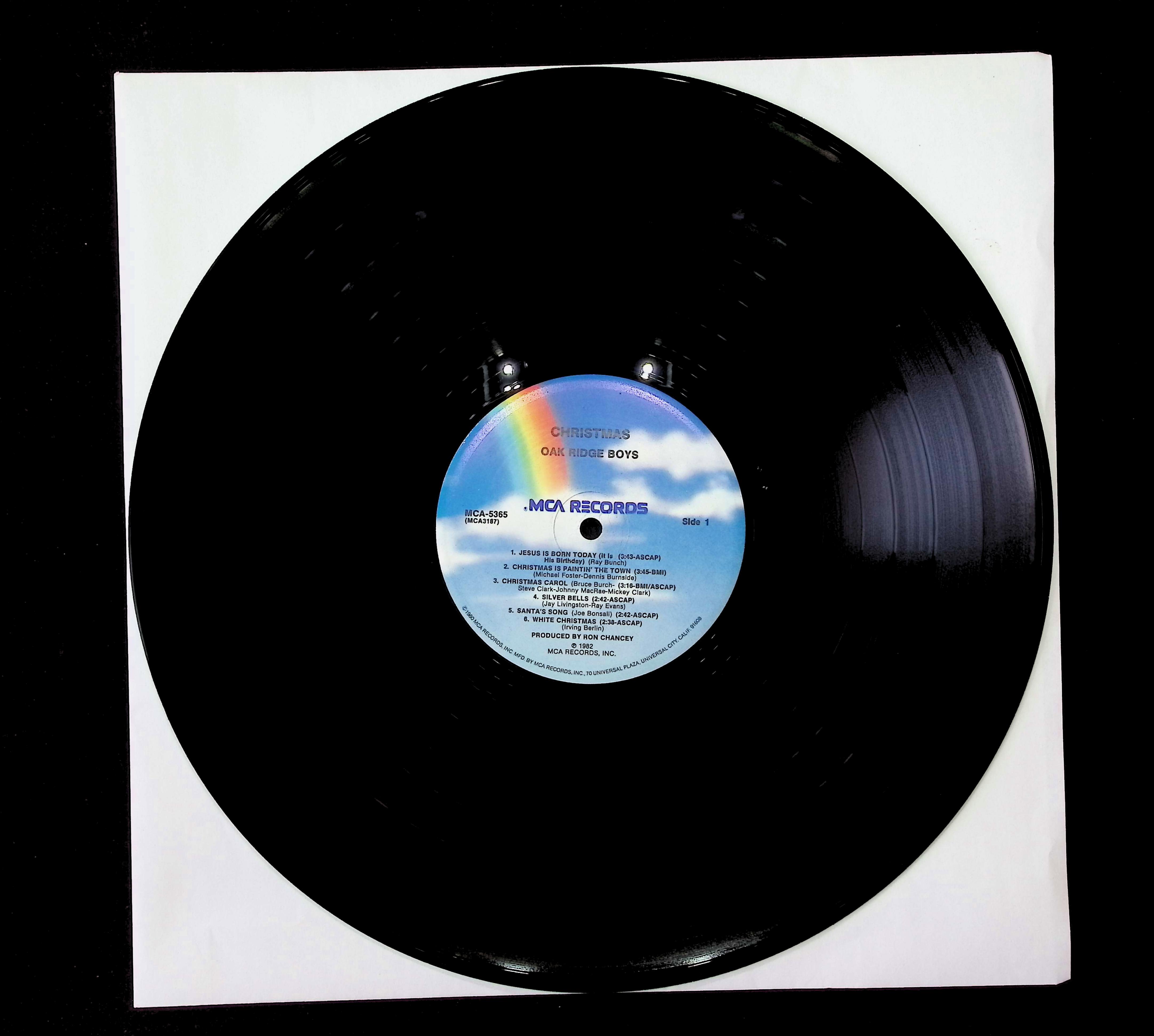 The Oak Ridge Boys Christmas 12" LP 1982 MCA-5365 Folk, World, & Country — image 3