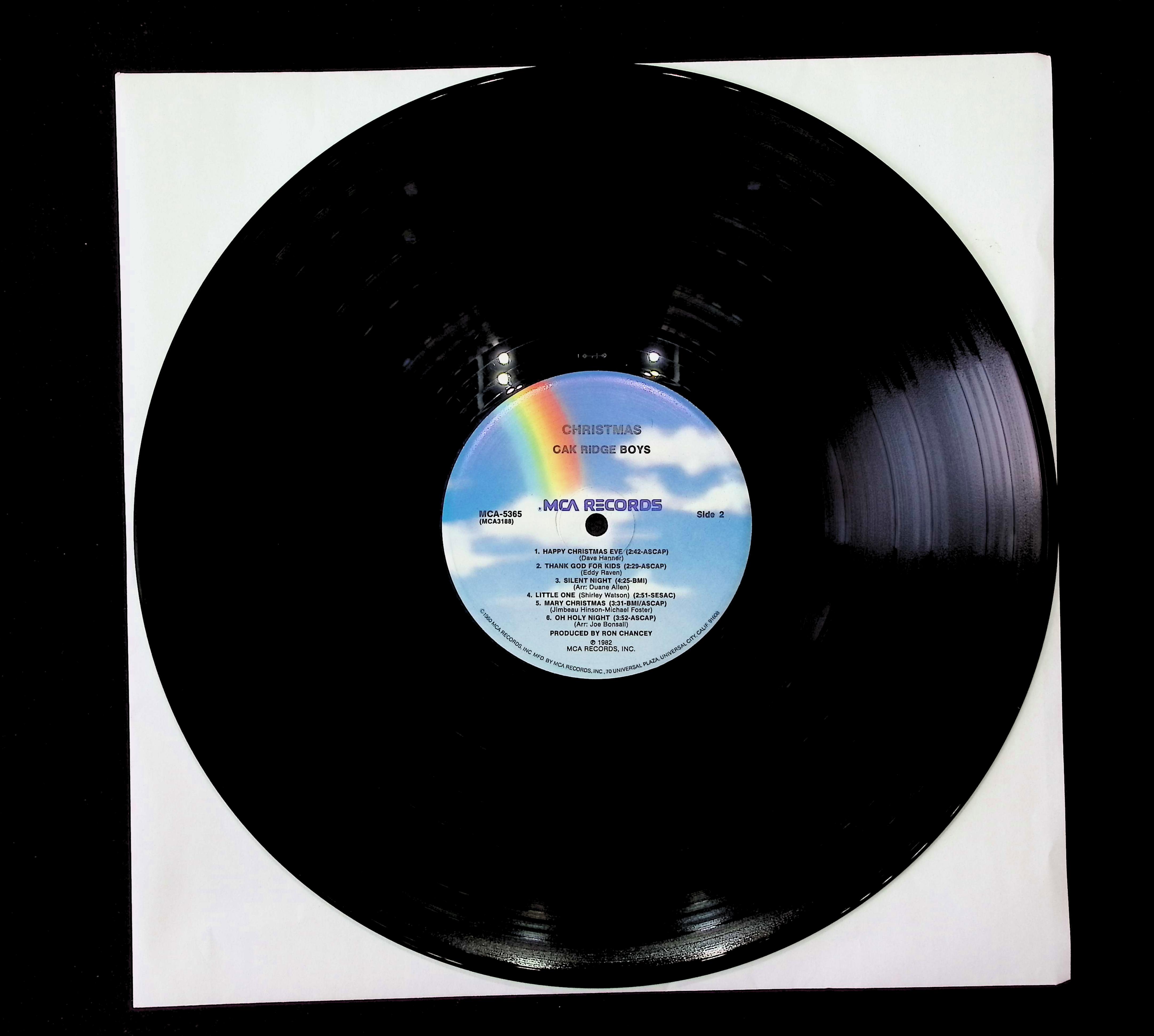 The Oak Ridge Boys Christmas 12" LP 1982 MCA-5365 Folk, World, & Country — image 5