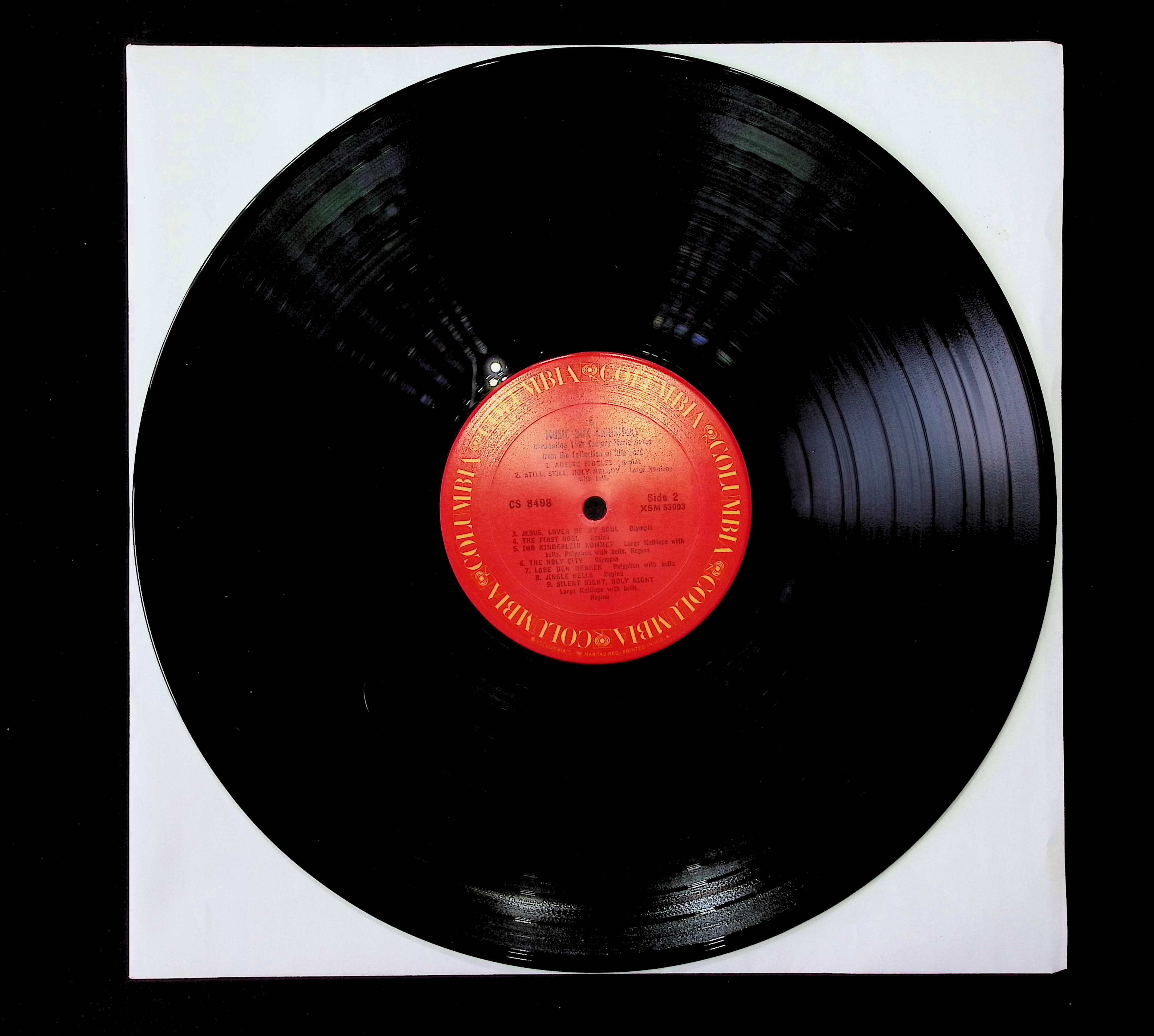 Rita Ford's Music Boxes A Music Box Christmas 12" LP 1961 CS 8498 Classical — image 3