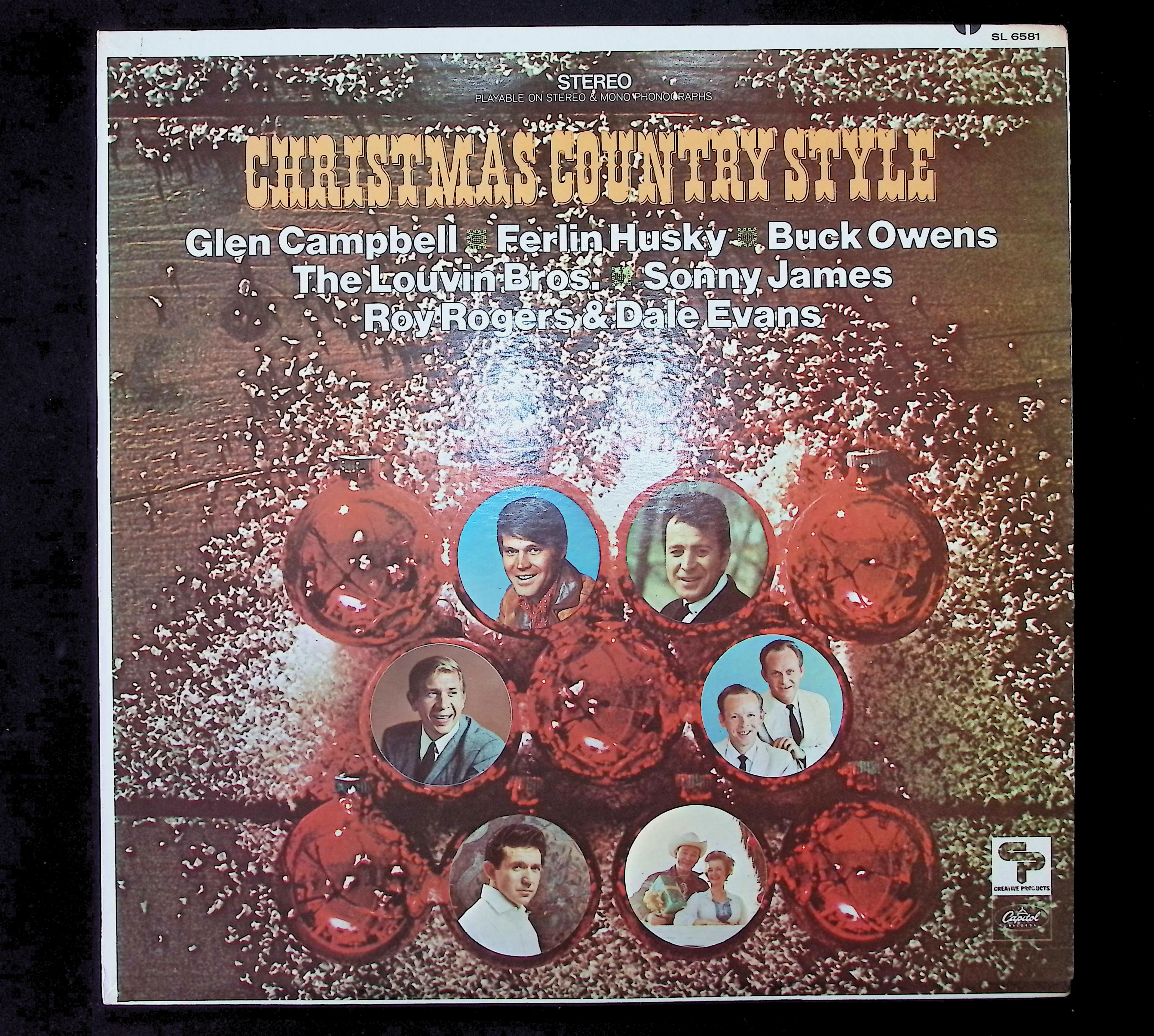 Various Christmas Country Style 12" LP 2021 SL-6581 Folk, World, & Country