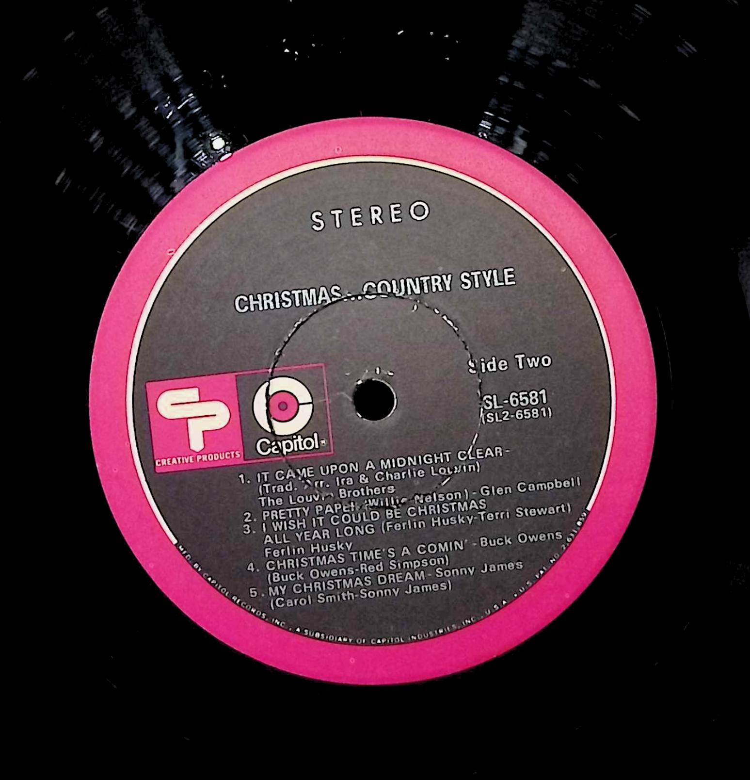 Various Christmas Country Style 12" LP 2021 SL-6581 Folk, World, & Country — image 4
