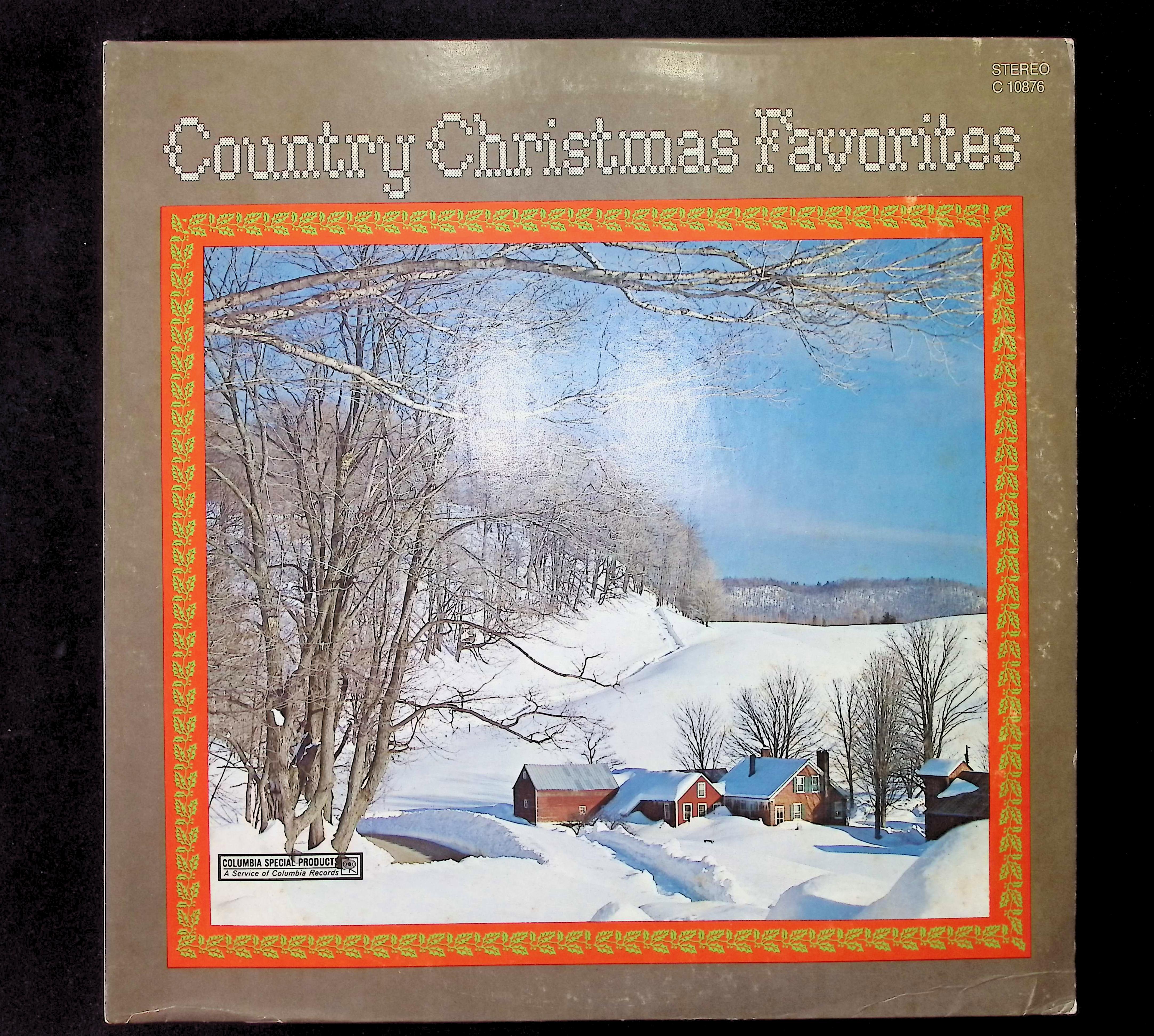 Various Country Christmas Favorites 12" LP 1972 C 10876 Folk, World, & Country