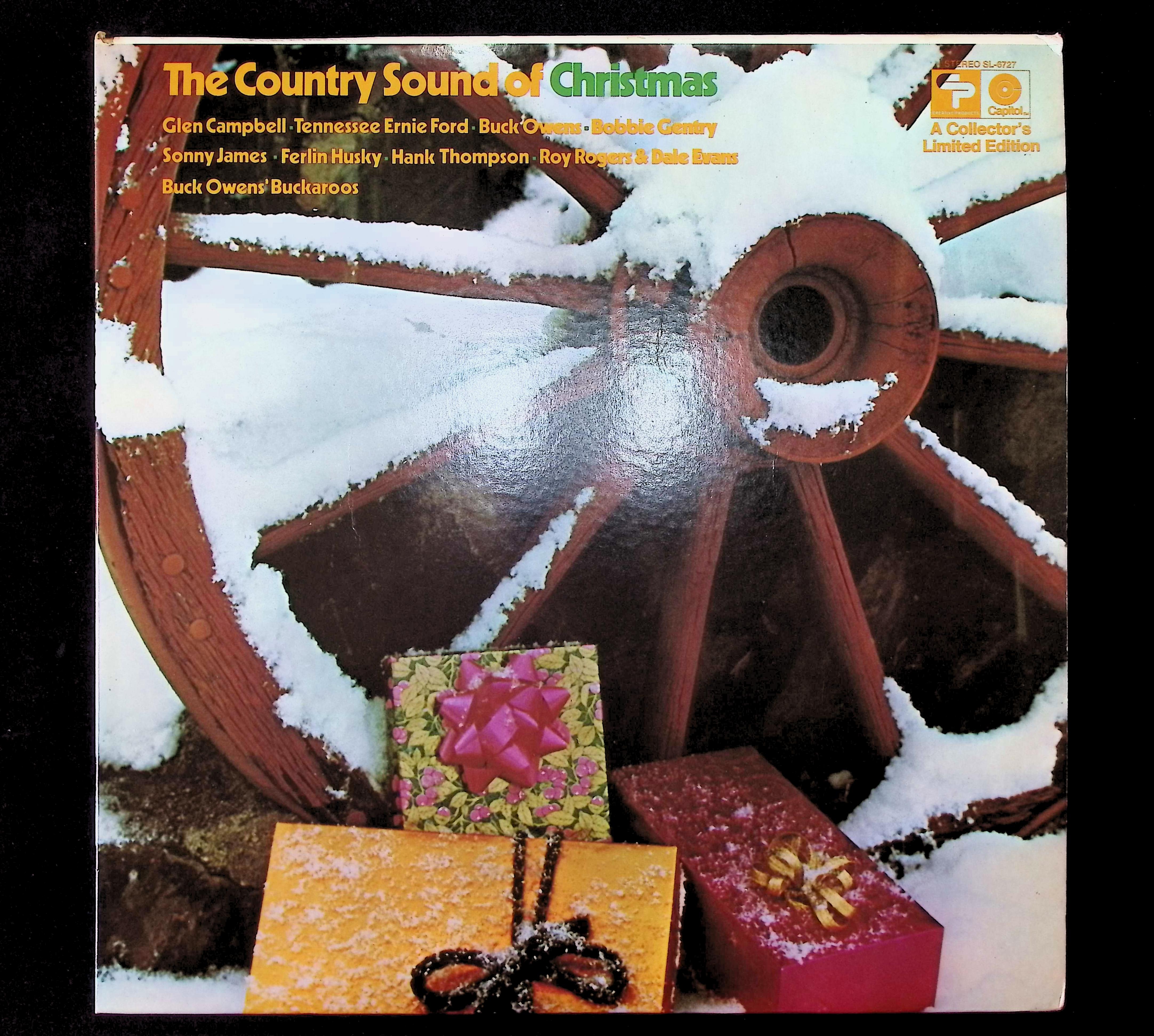 Various The Country Sound Of Christmas 12" LP 0 Creative Products Folk, World, & Country