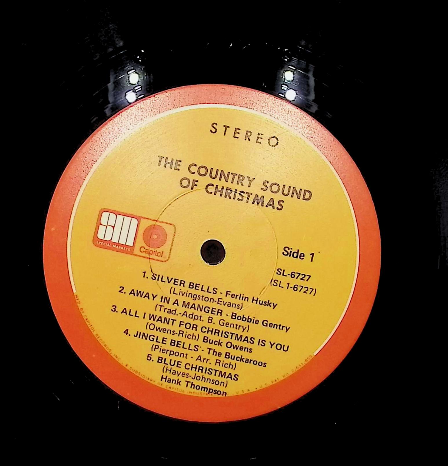 Various The Country Sound Of Christmas 12" LP 0 Creative Products Folk, World, & Country — image 4