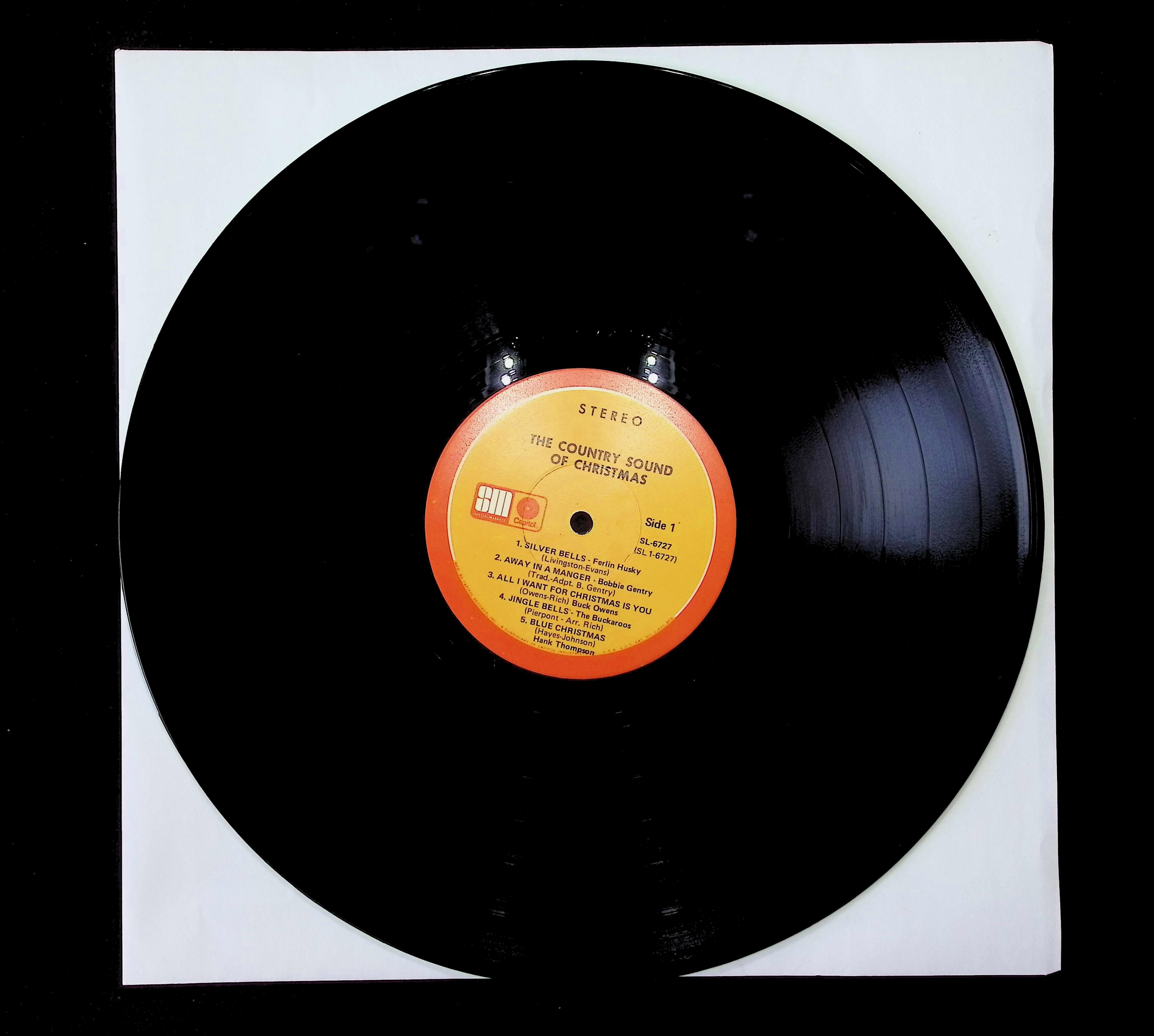 Various The Country Sound Of Christmas 12" LP 0 Creative Products Folk, World, & Country — image 5