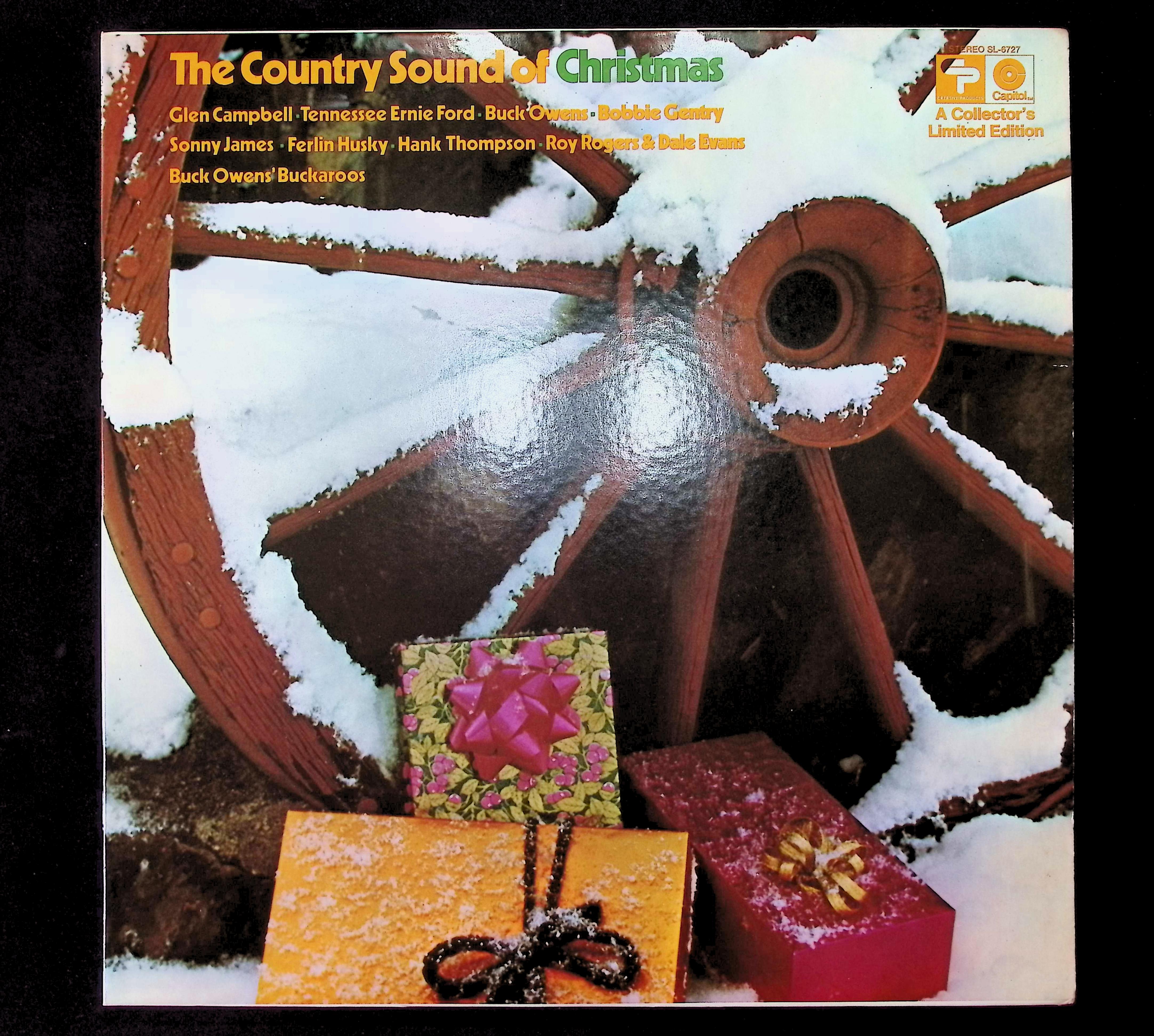 Various The Country Sound Of Christmas 12" LP Unknown Era SL-6727 Folk, World, & Country