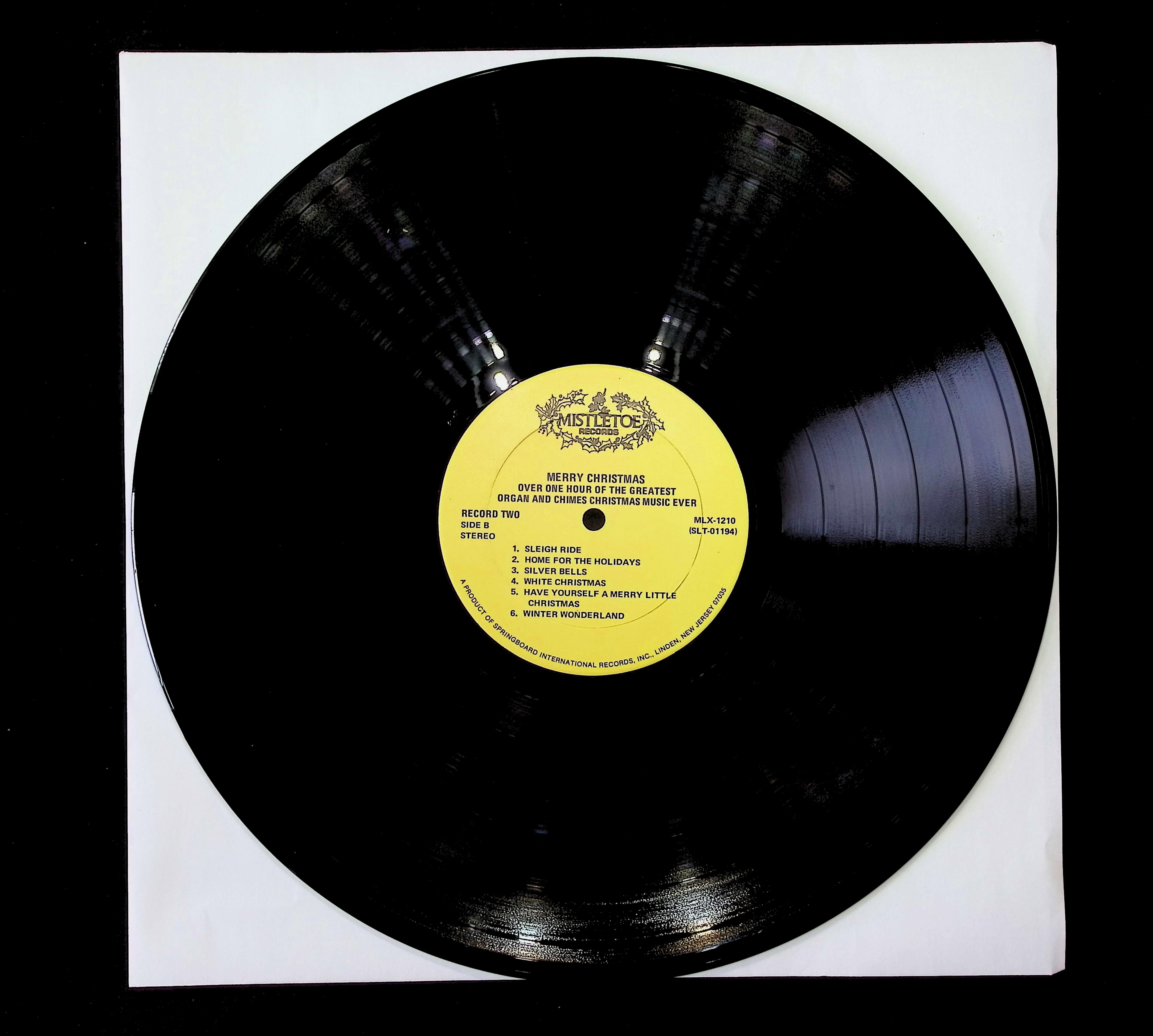 Various Merry Christmas 12" LP Unknown Era MLX-1210 Jazz — image 3