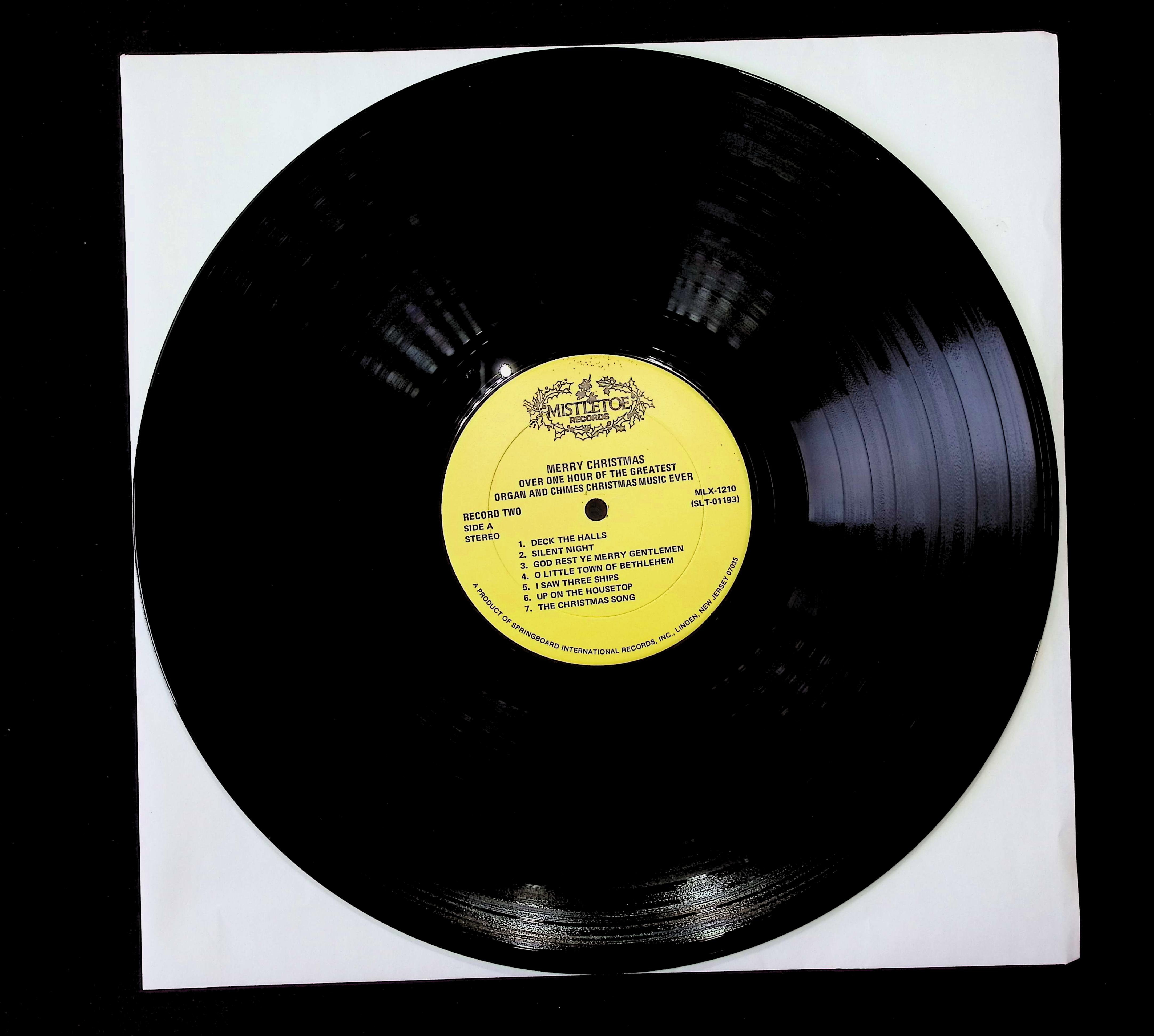 Various Merry Christmas 12" LP Unknown Era MLX-1210 Jazz — image 5