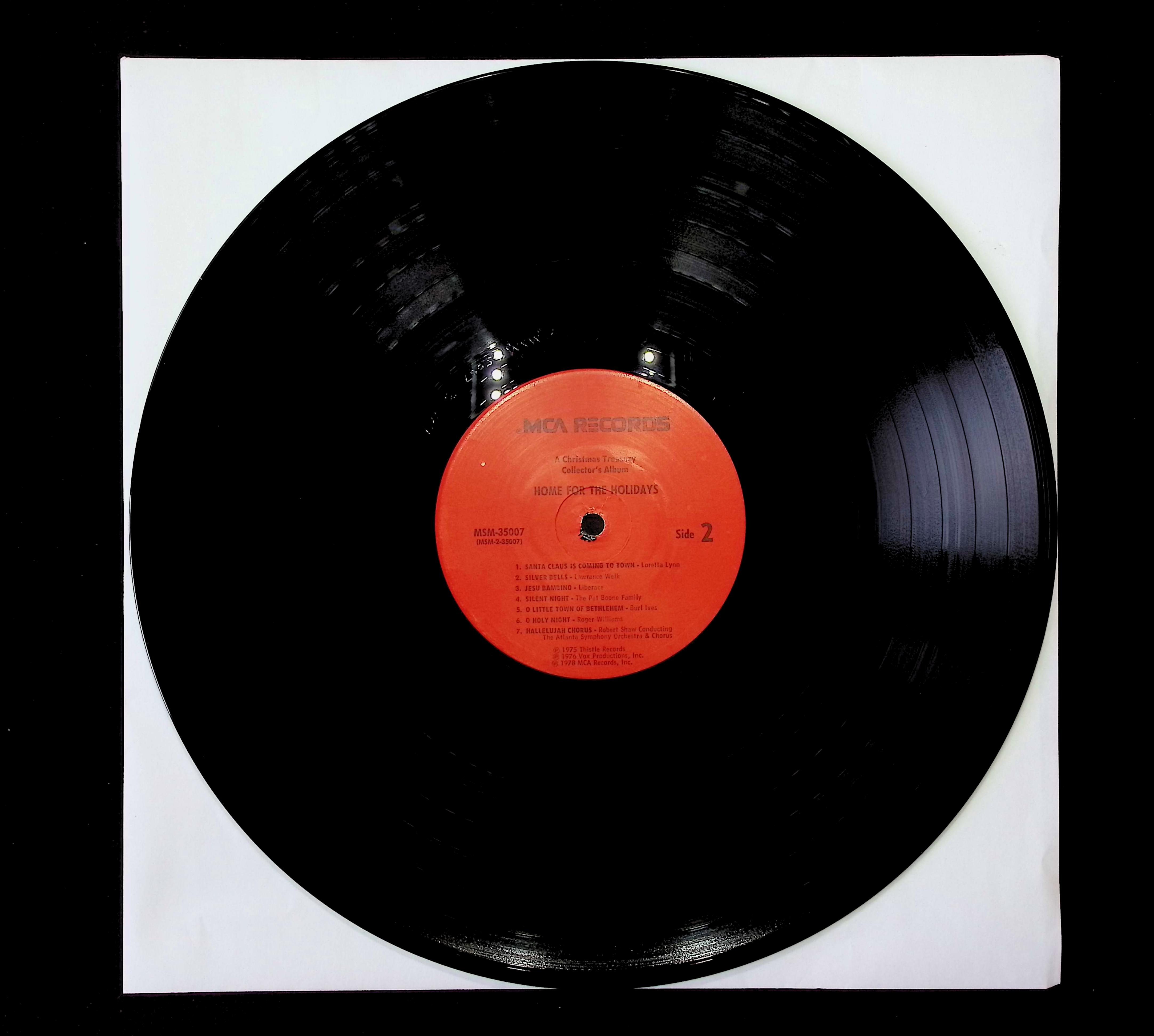 Various Home For The Holidays 12" LP 1978 MSM-35007 Jazz — image 3