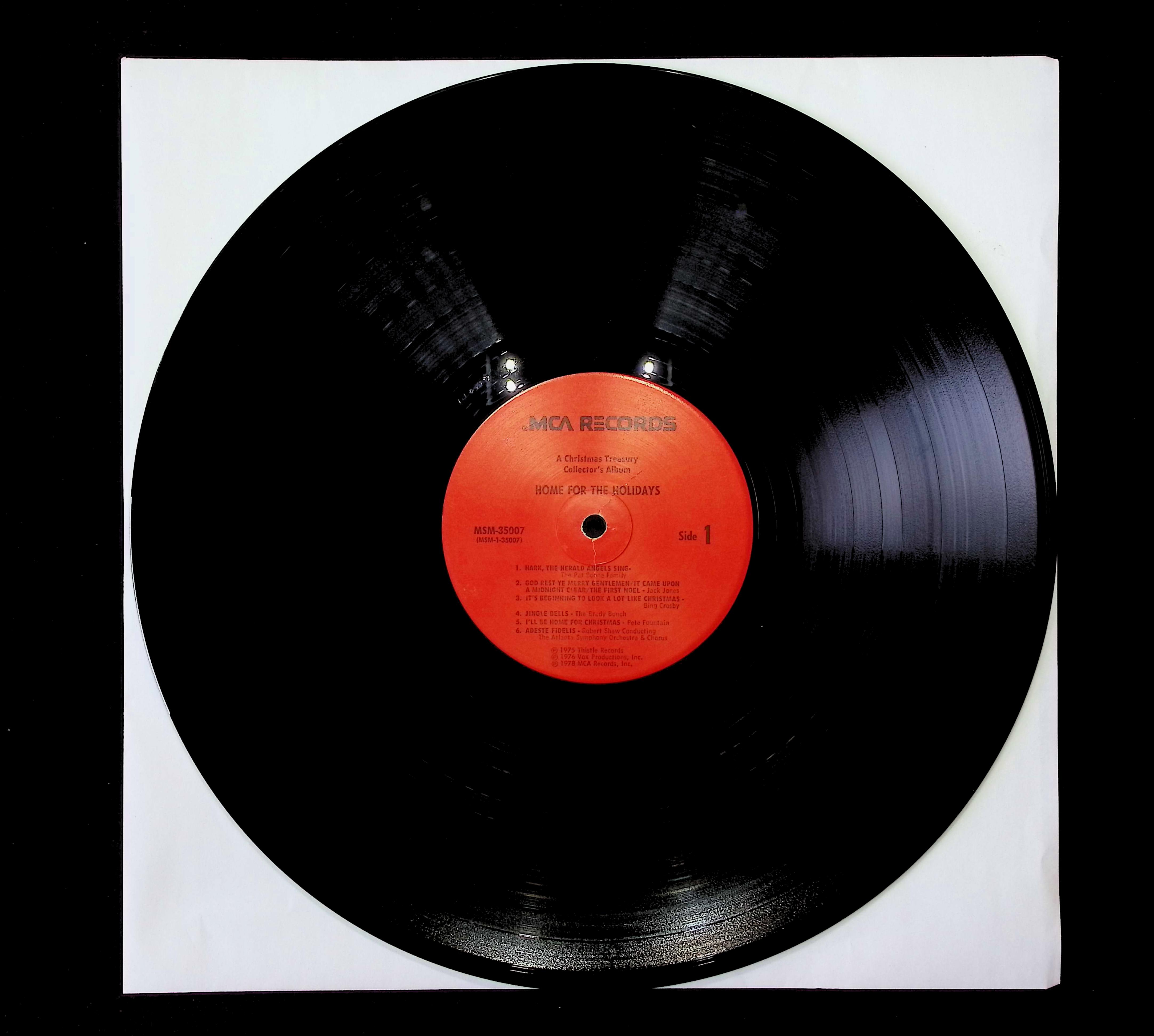 Various Home For The Holidays 12" LP 1978 MSM-35007 Jazz — image 5