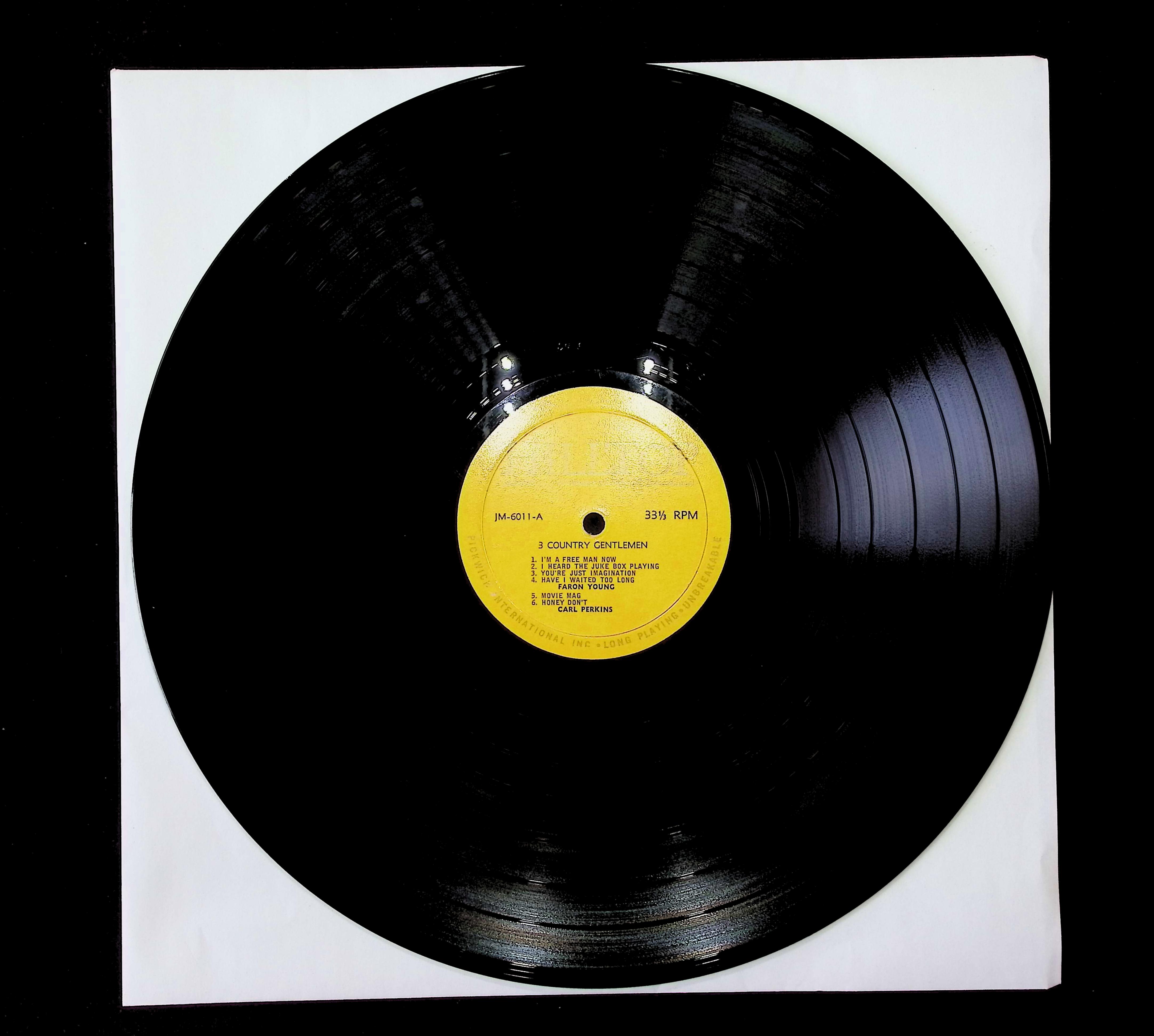 Faron Young 3 Country Gentlemen 12" LP 0 — image 3