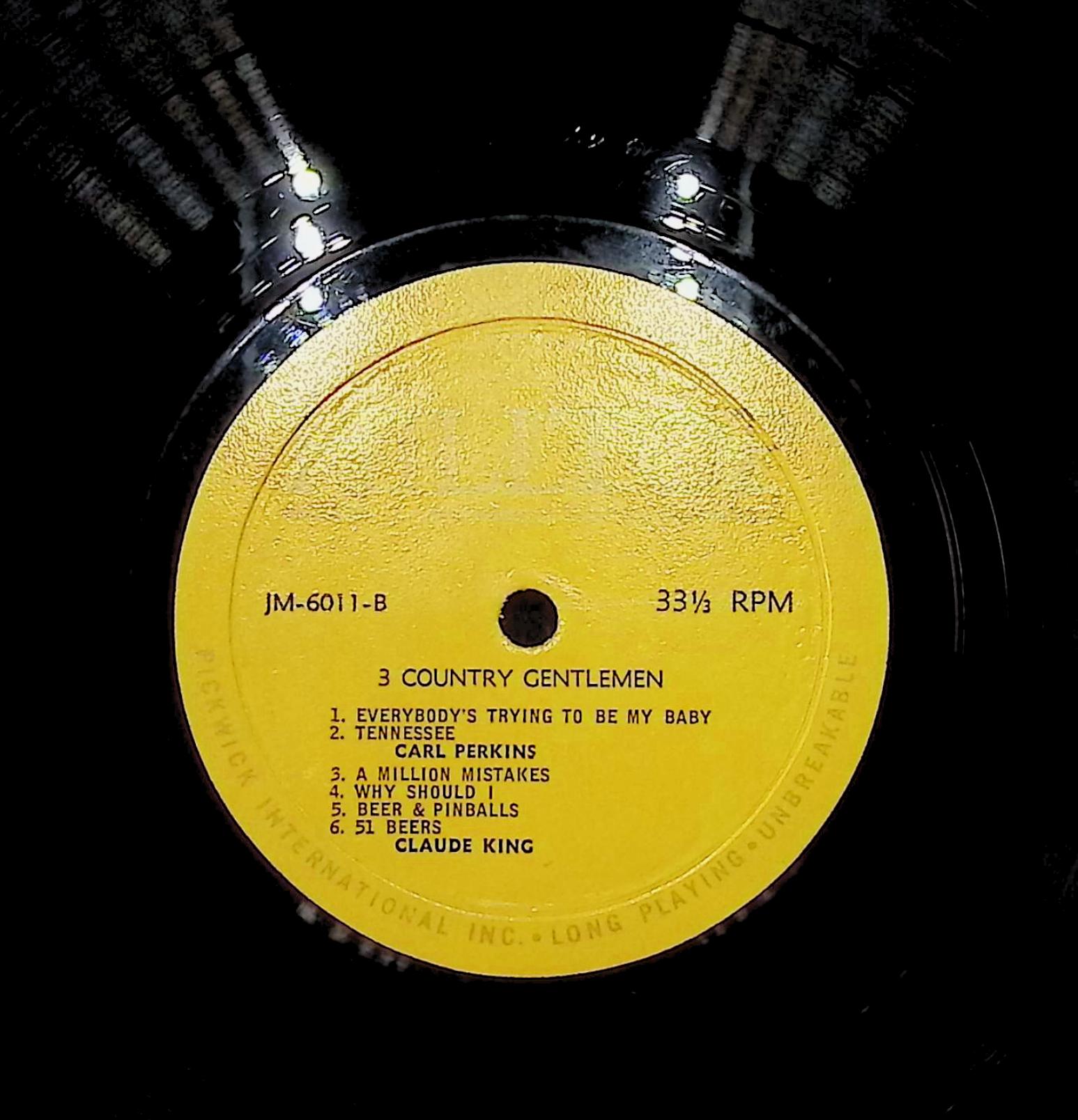 Faron Young 3 Country Gentlemen 12" LP 0 — image 4