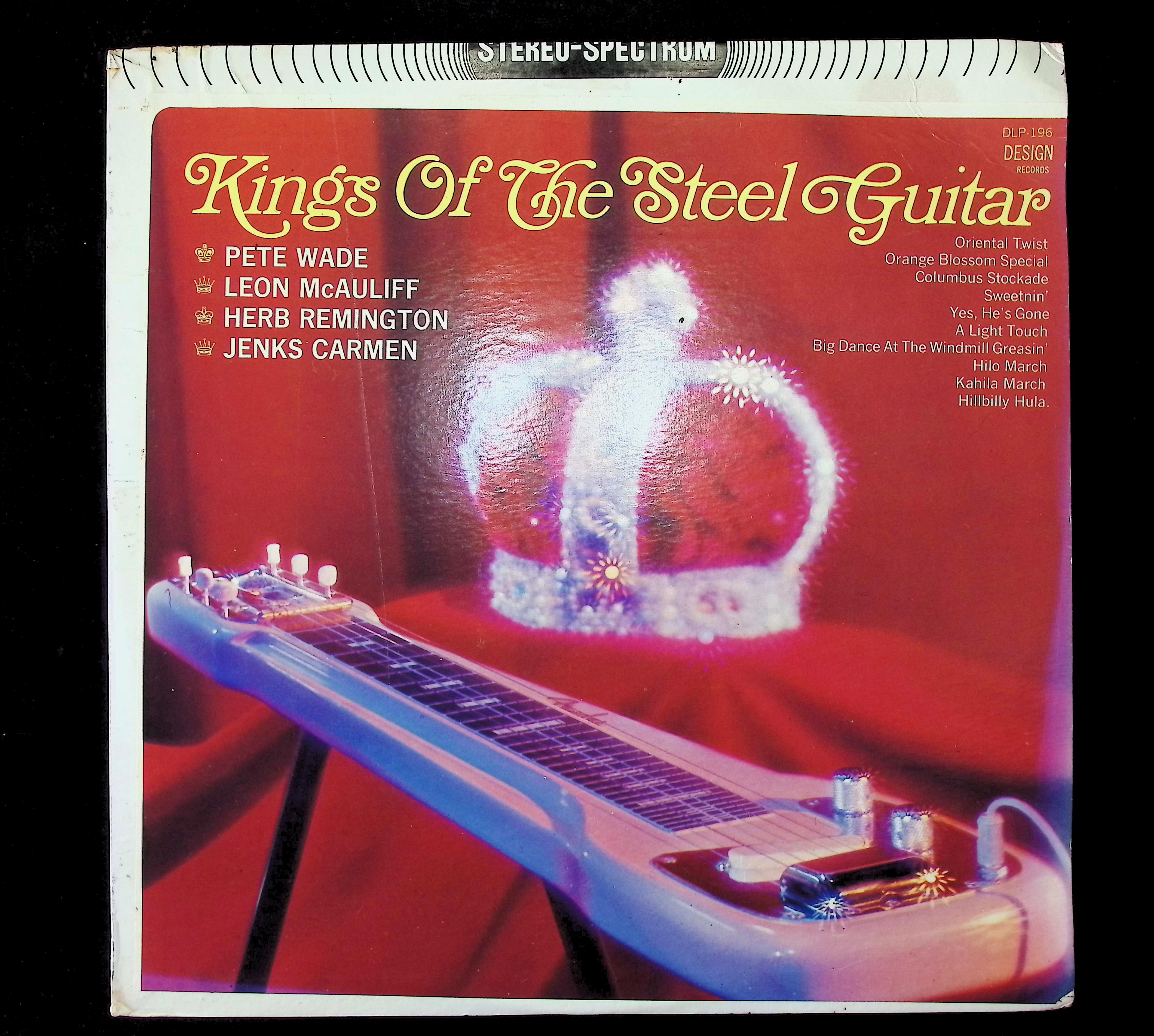 Various - Kings Of The Steel Guitar LP SDLP-196 Folk, World, & Country