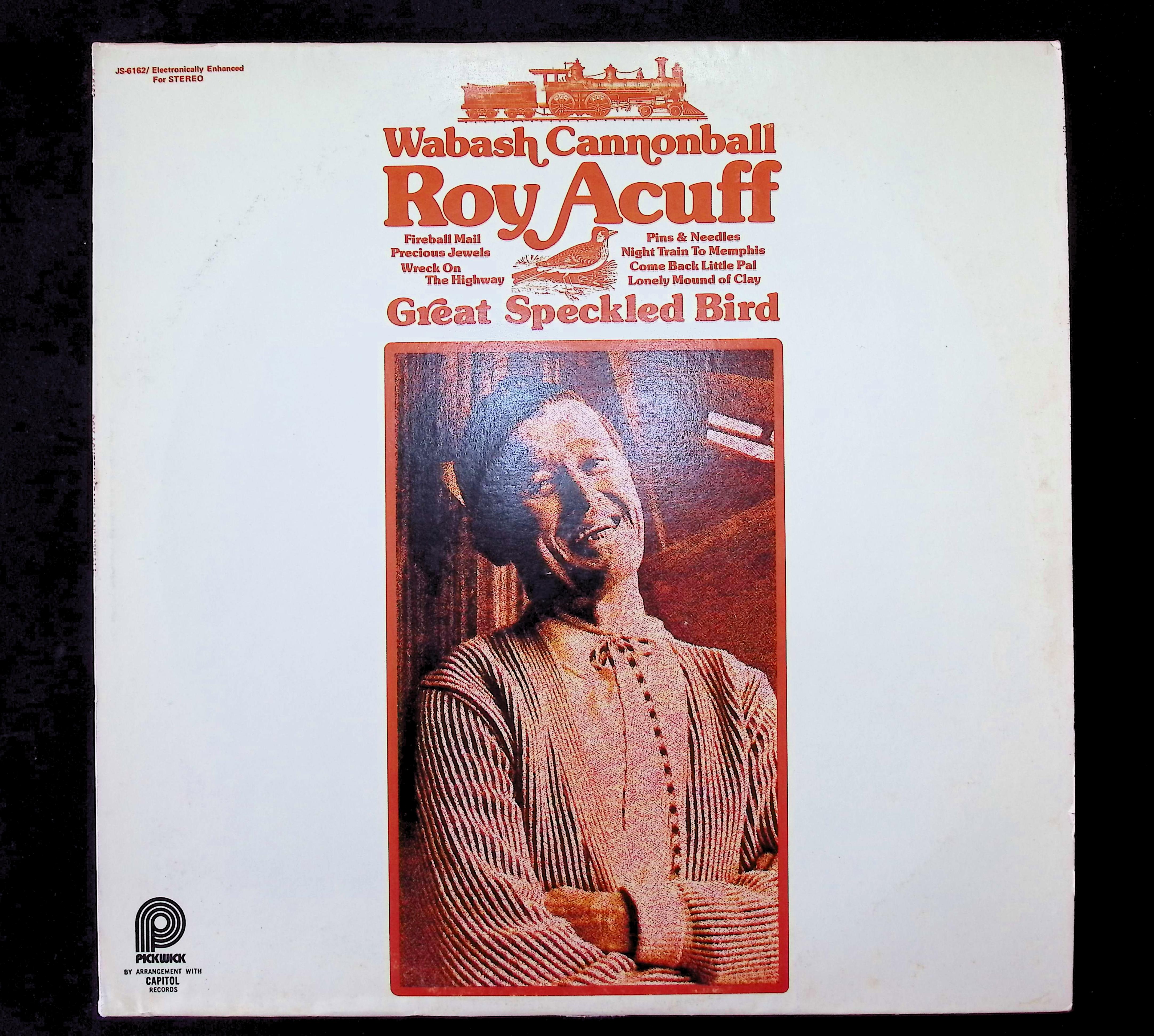 Roy Acuff Wabash Cannonball LP JS-6162 Folk, World, & Country