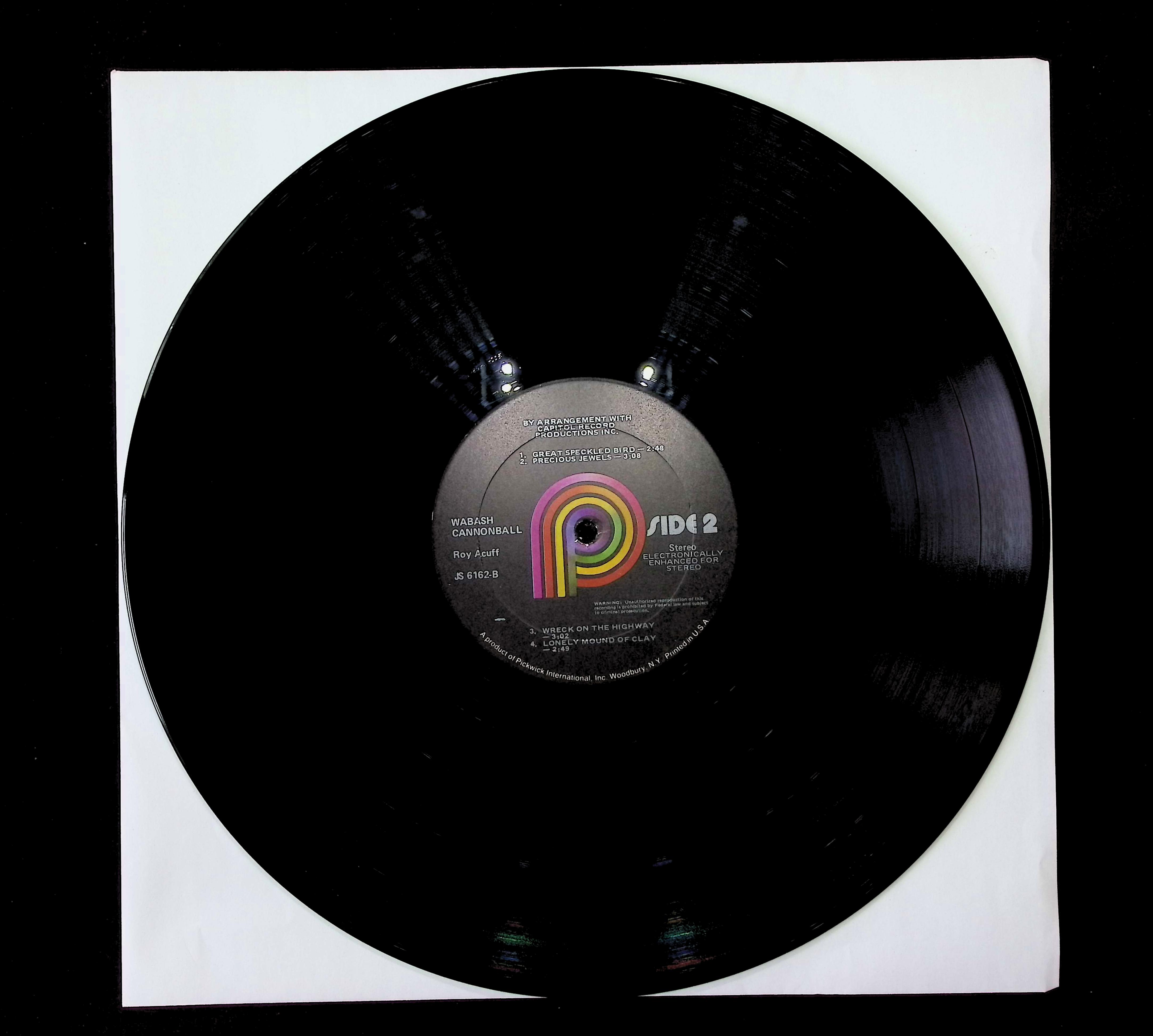 Roy Acuff Wabash Cannonball LP JS-6162 Folk, World, & Country — image 3