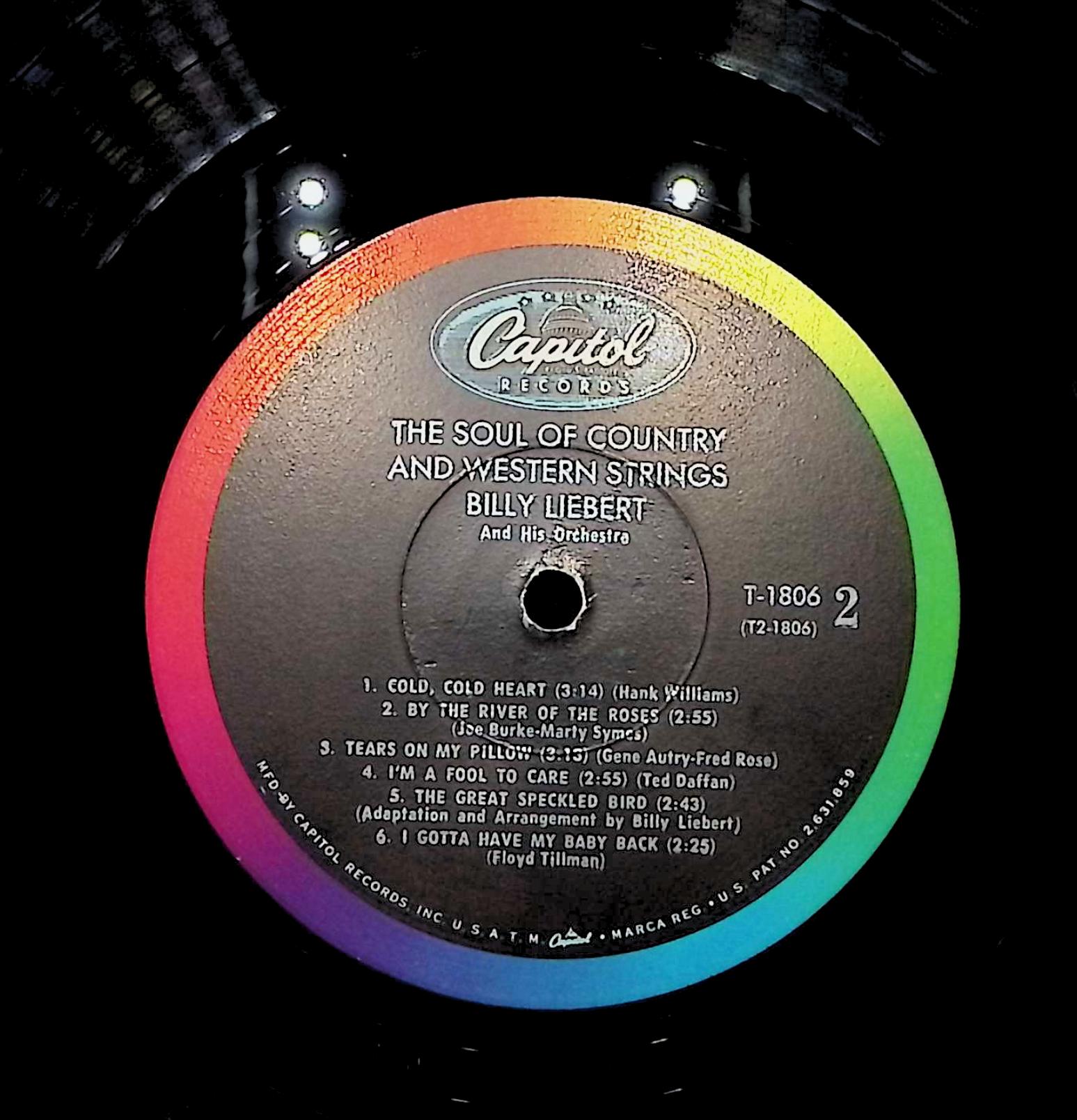 The Soul Of Country And Western Strings 1962 LP Folk, World, & Country  — image 2