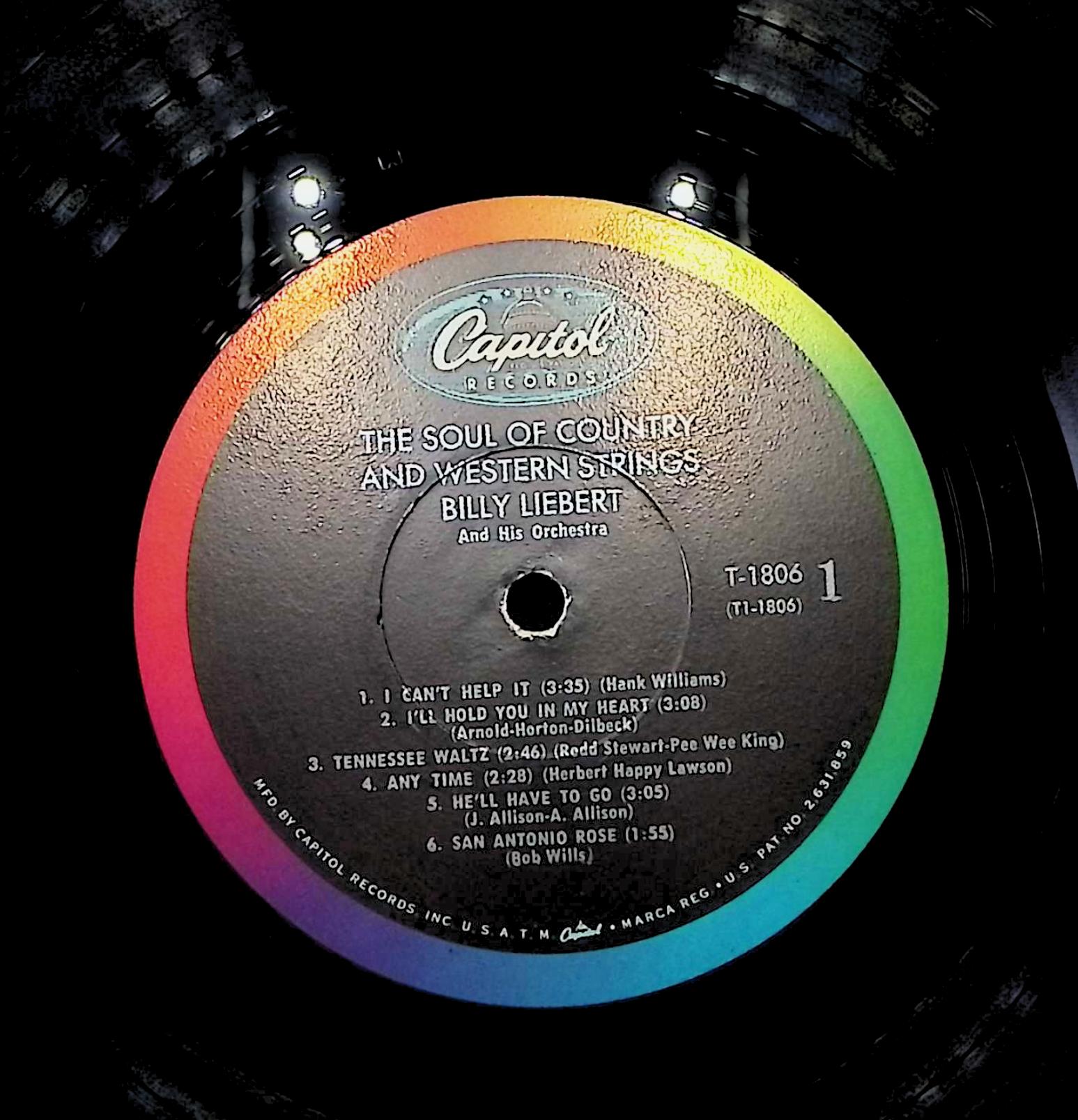 The Soul Of Country And Western Strings 1962 LP Folk, World, & Country  — image 4