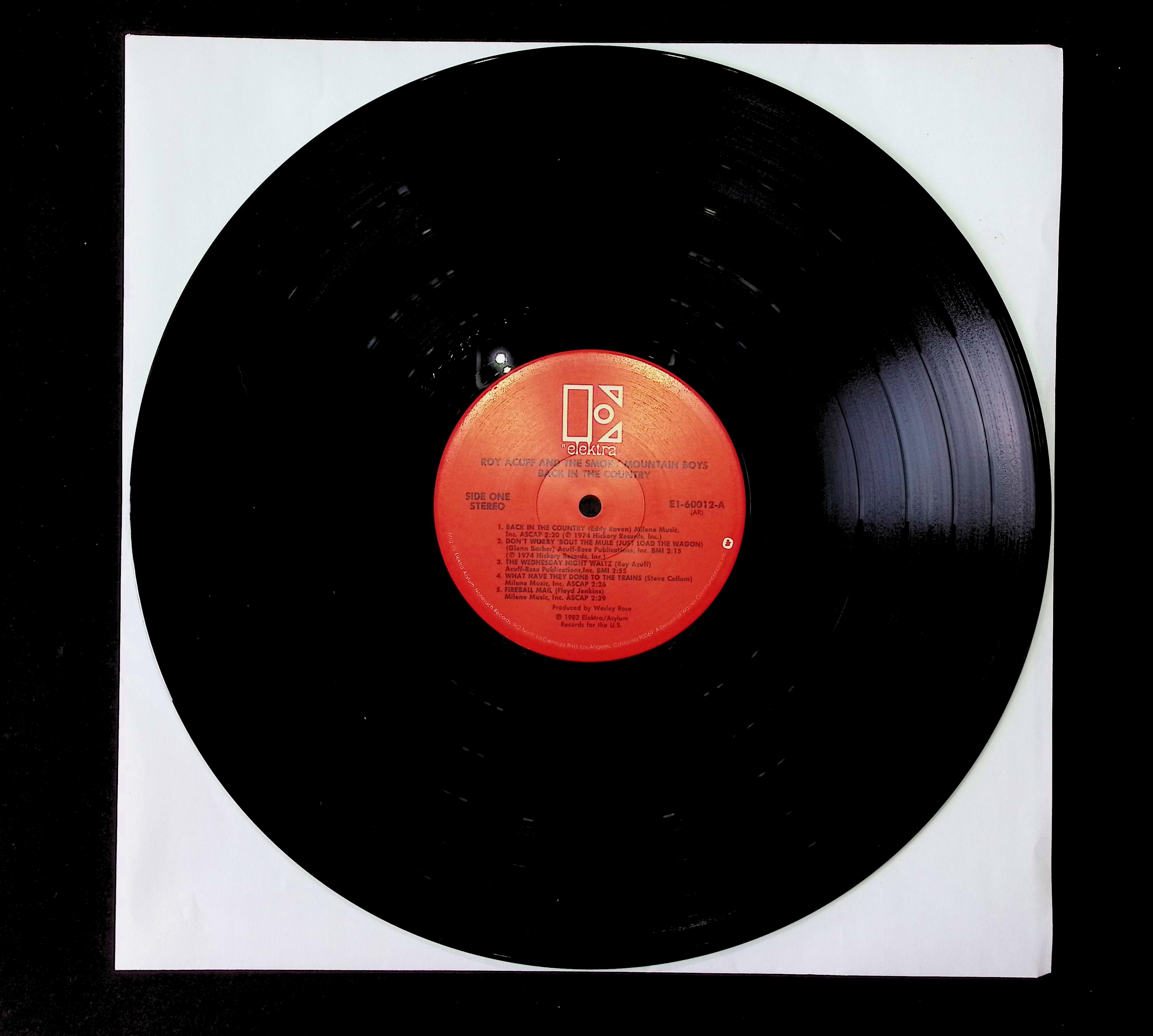 Roy Acuff Back In The Country 1982 LP E1-60012 Folk, World, & Country — image 5