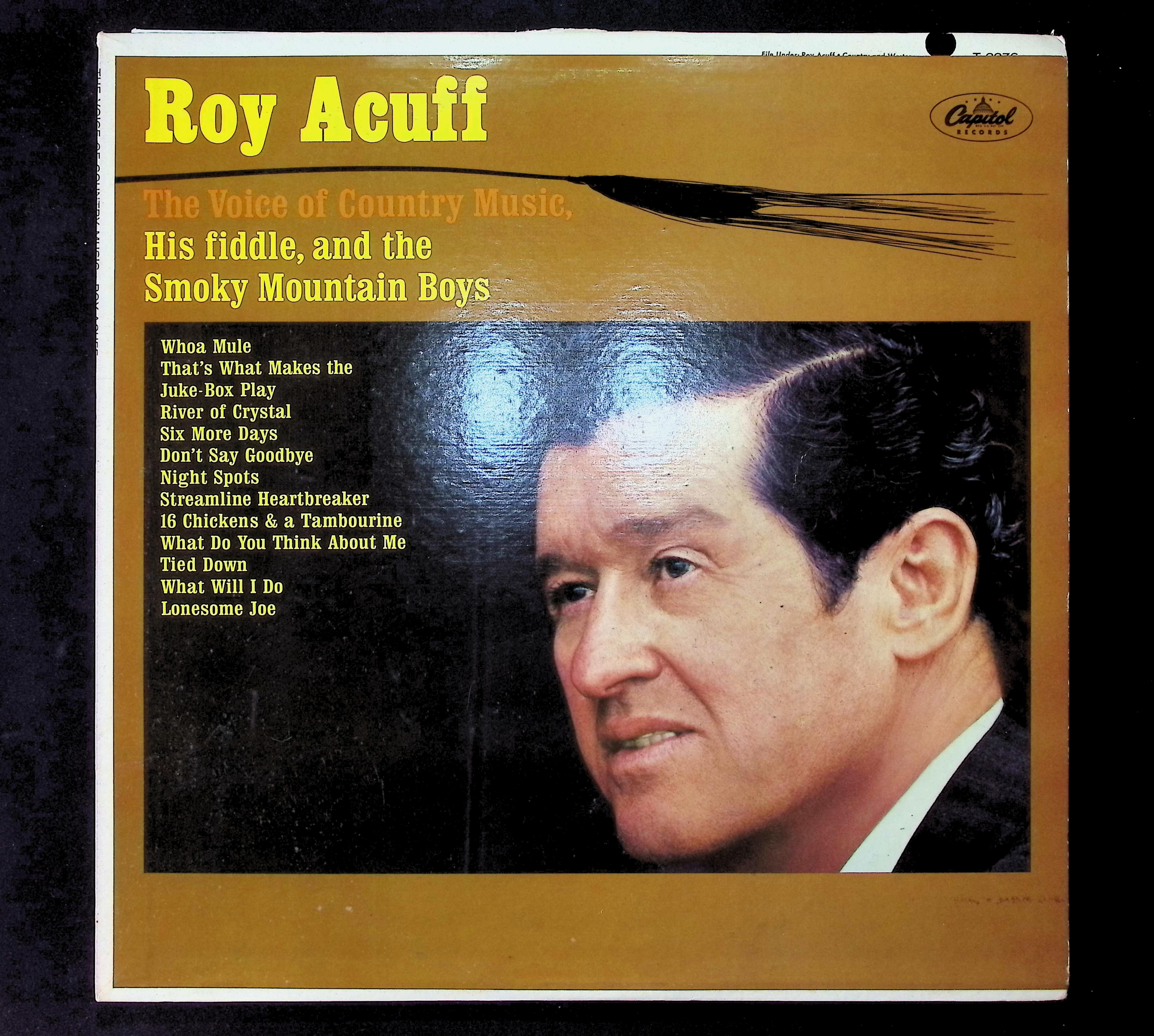 Roy Acuff The Voice Of Country Music 1965 LP T 2276 Folk, World, & Country