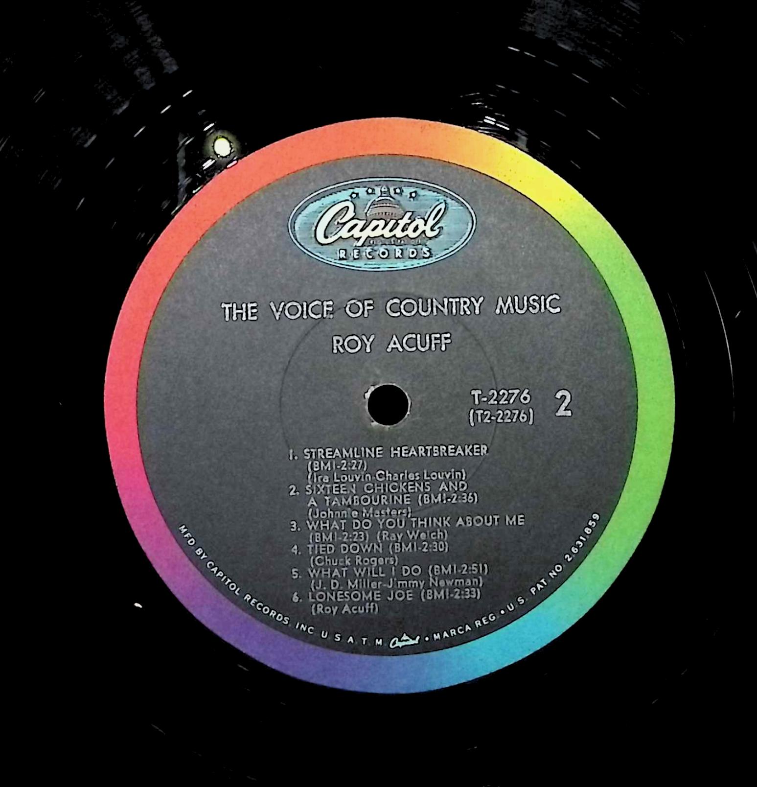 Roy Acuff The Voice Of Country Music 1965 LP T 2276 Folk, World, & Country — image 4