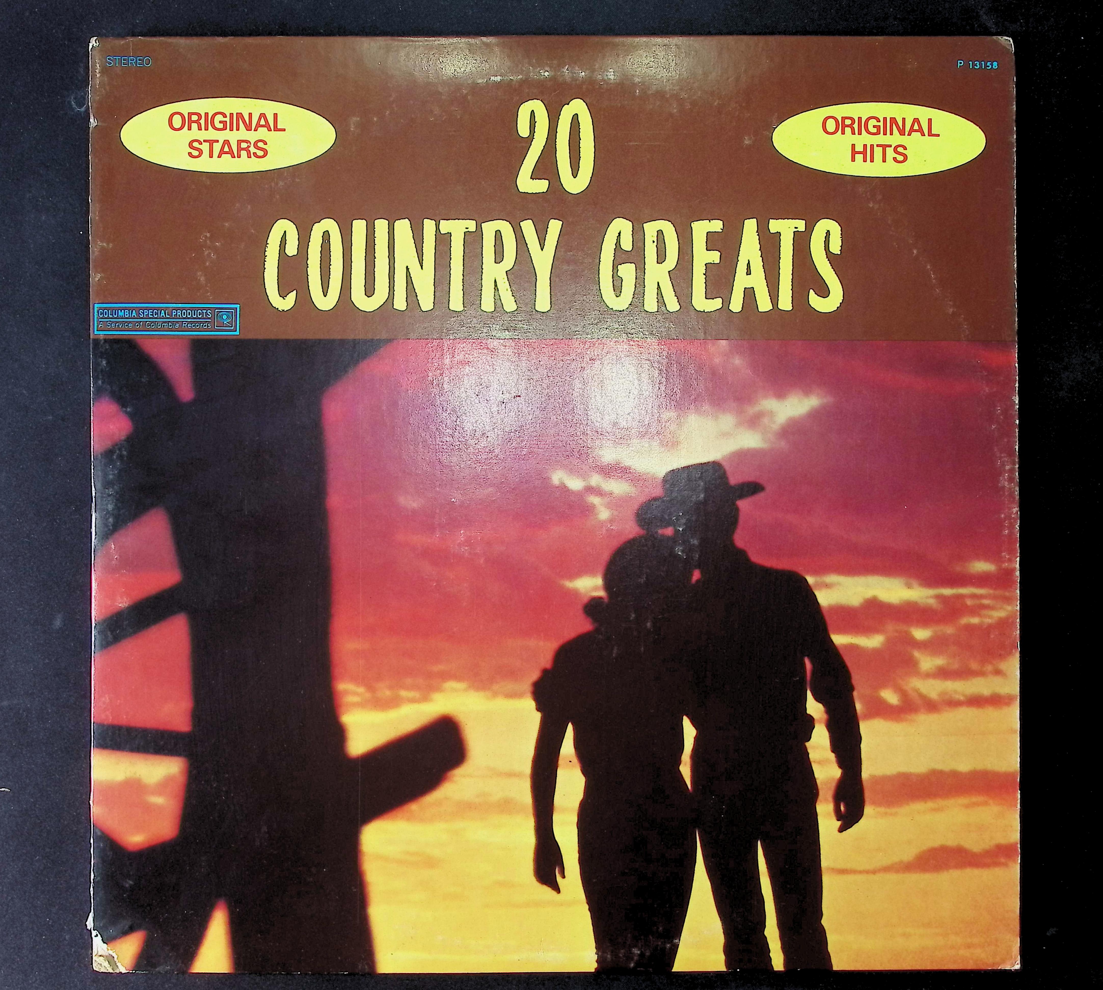 Various Artists 20 Country Greats 1976 LP P 13158 Folk, World, & Country